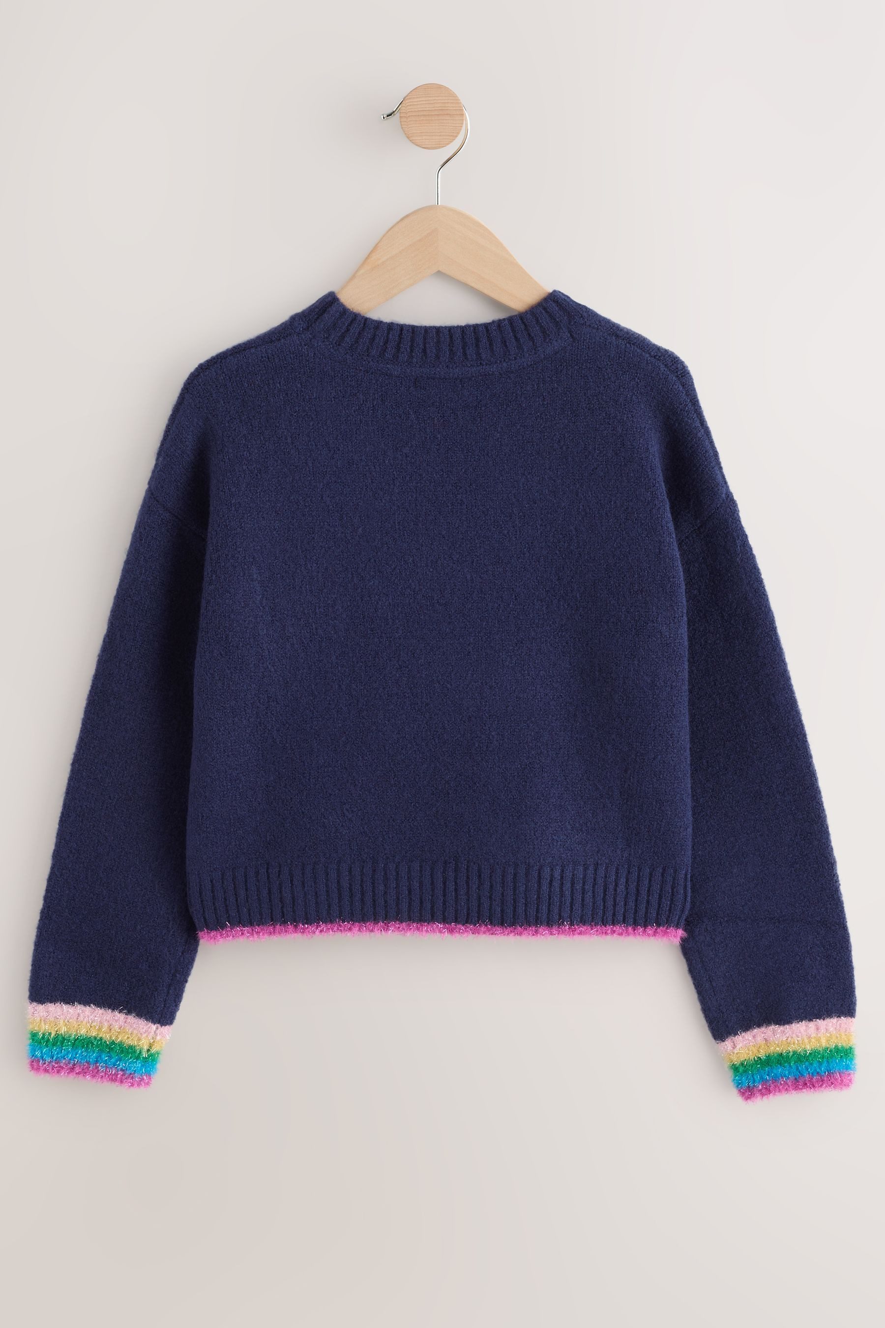 Next Strickpullover Weihnachtspullover „Ho Ho Ho“ (1-tlg)