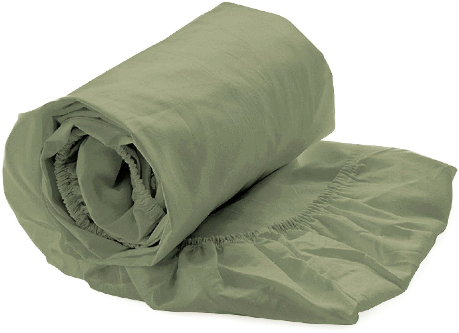 Heckett and Lane Spannbettlaken Elementi, Mako-Satin, günstig online kaufen
