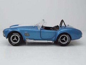 Solido Modellauto Shelby AC Cobra 427 1965 blau weiße Streifen Modellauto 1:18 Solido, Maßstab 1:18