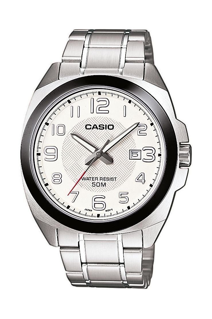 CASIO Quarzuhr Collection, mit Leuchtzeigern Datumsanzeige