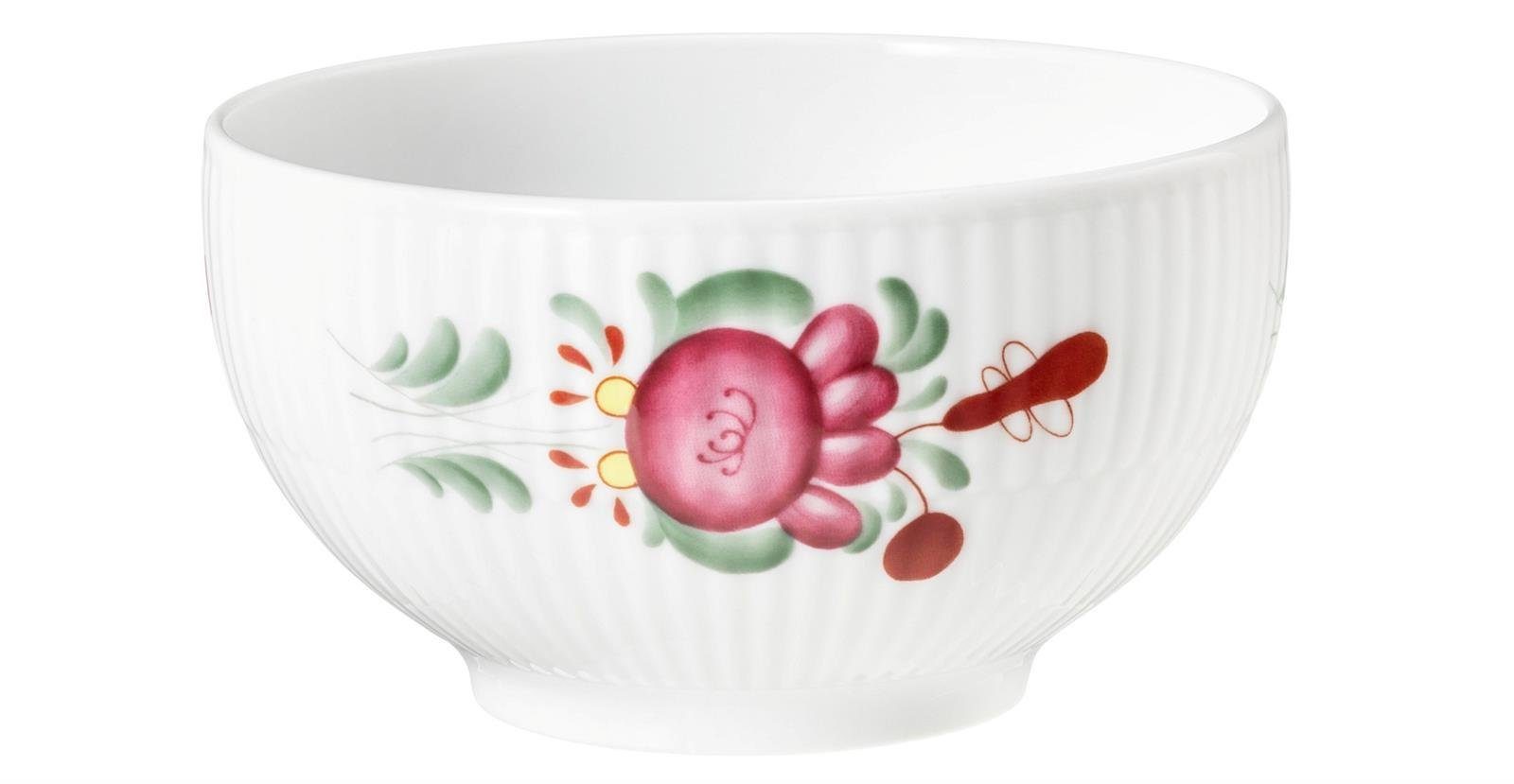 Seltmann Weiden Müslischale Seltmann Weiden Amina Ostfriesenrose Müslischale 0,50l, Porzellan, (Packung)
