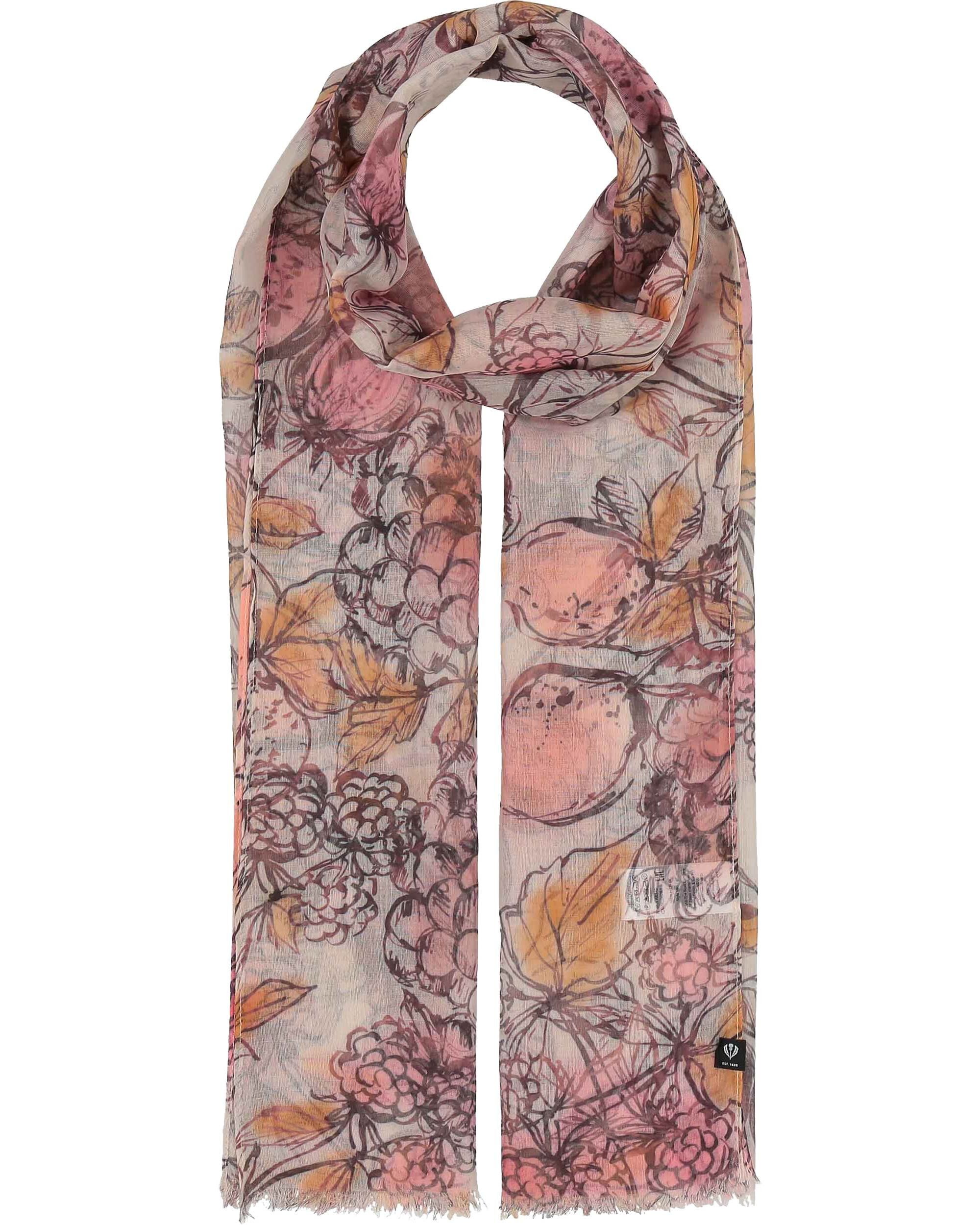 Modeschal Sustainability Edition - Schal mit handgezeichnetem Früchte-Design