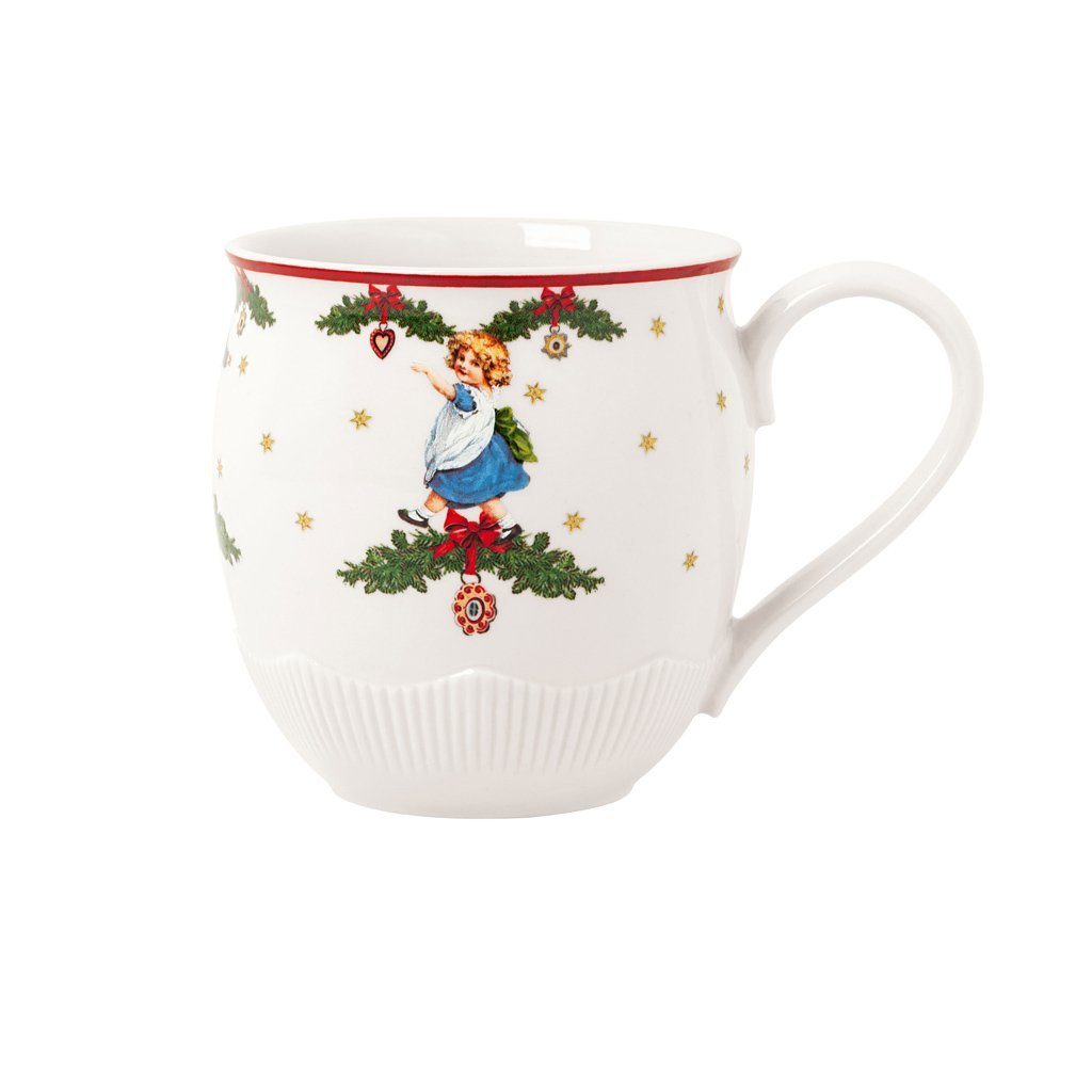 Villeroy & Boch Tasse Toy's Fantasy Jumbobecher, Kinder tanzen, Porzellan