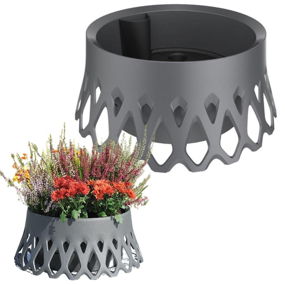 Pflanzschale Grabschale Roseta Selbstbewässerung Wasserüberlauf Friedhof Grab Vase