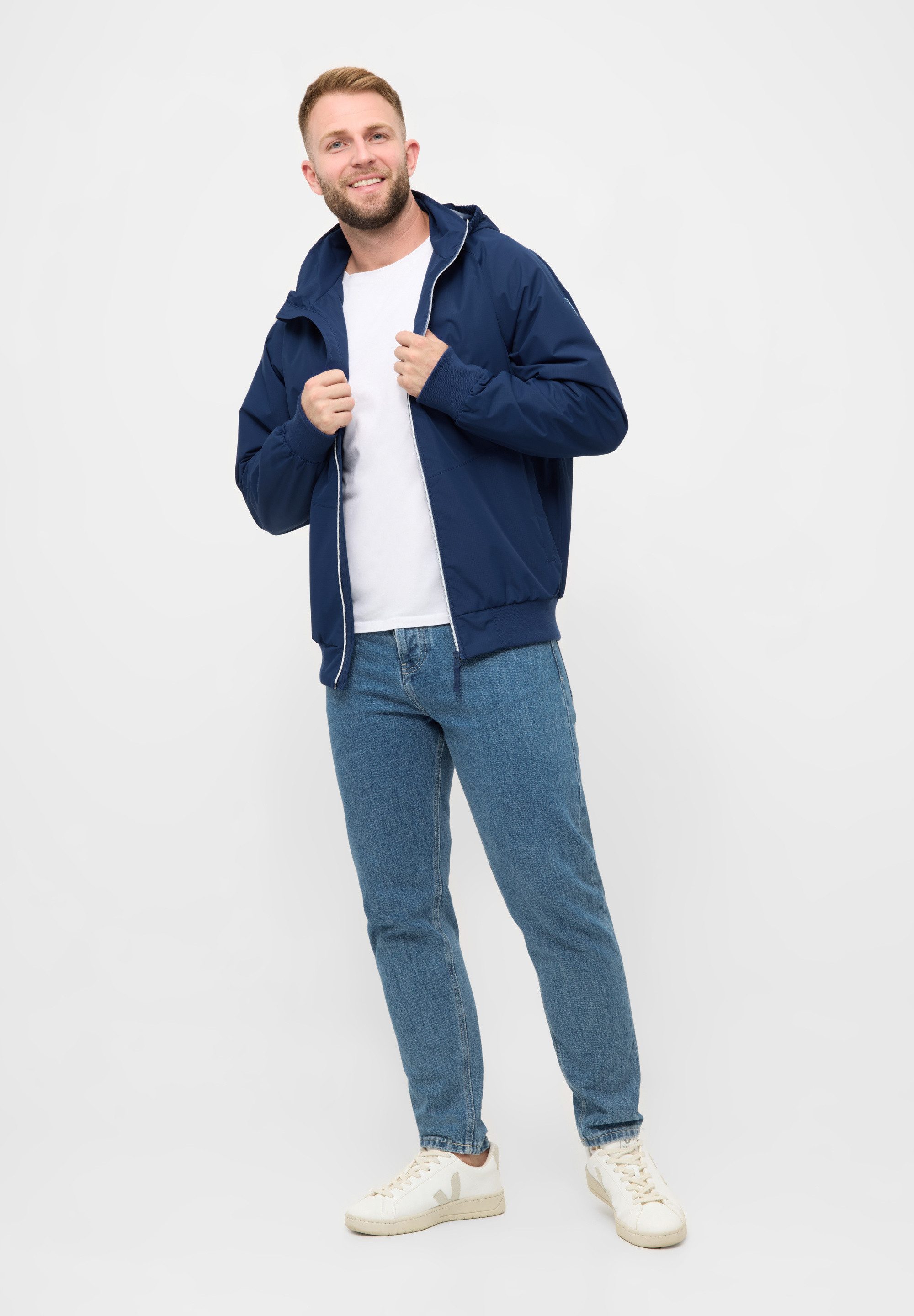 Derbe Regen- und Matschjacke Ripby Kapuze innenliegend, wasserabweisend, winddicht