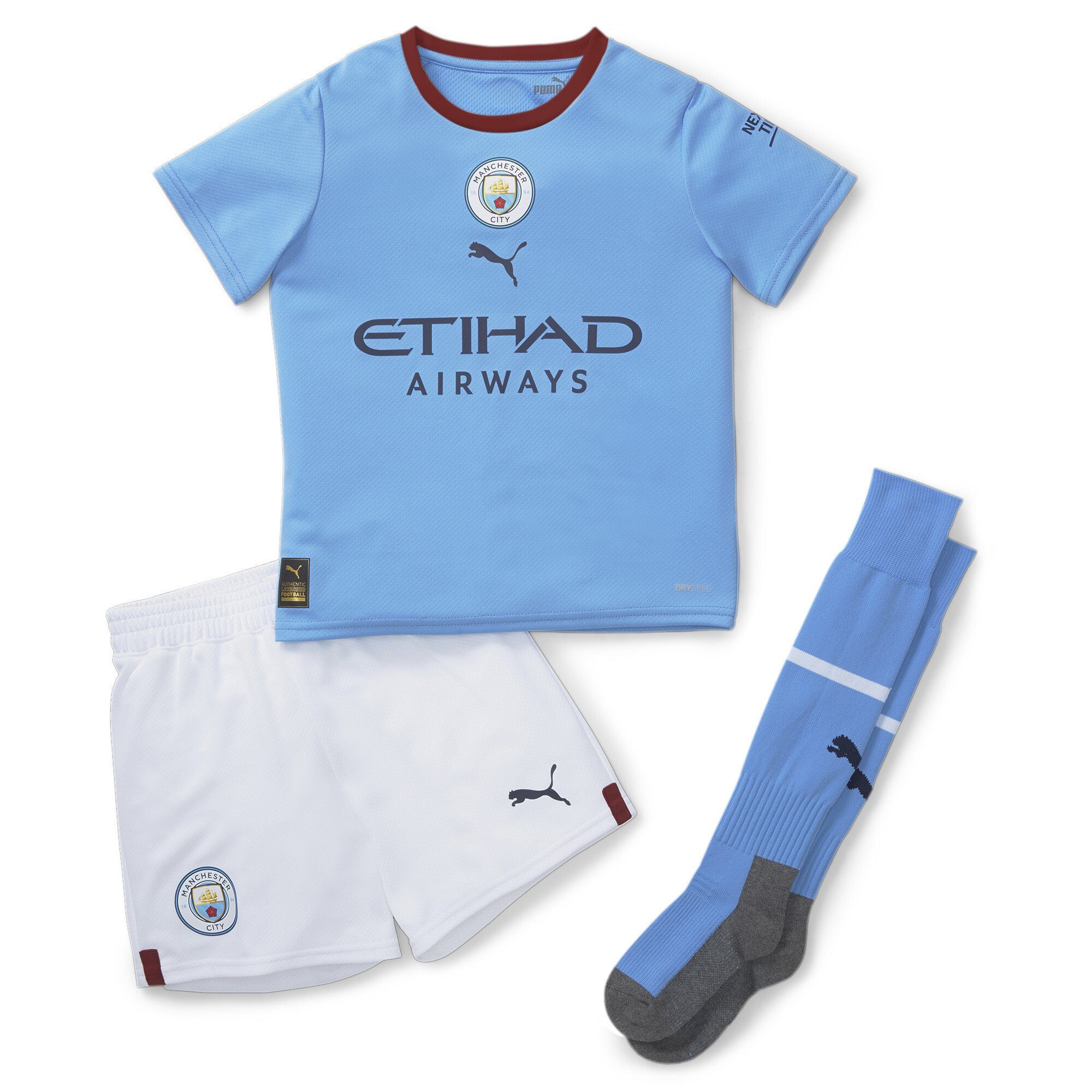 PUMA Trainingsanzug Manchester City F.C. 22/23 Heimspiel-Miniset Jungen