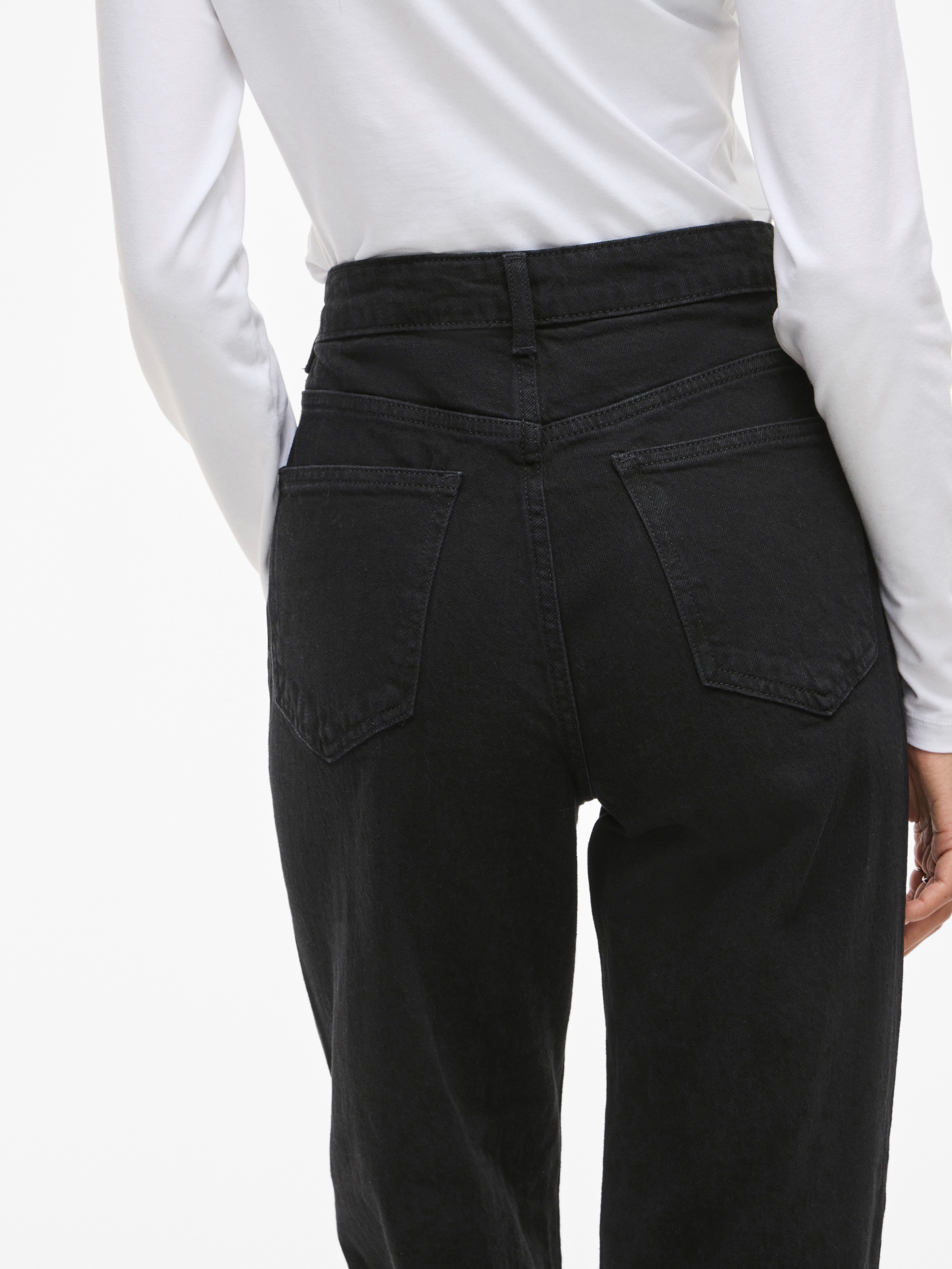 Vila High-waist-Jeans VIKELLY JAF HW STRAIGHT JEANS-NOOS Baumwollmischung