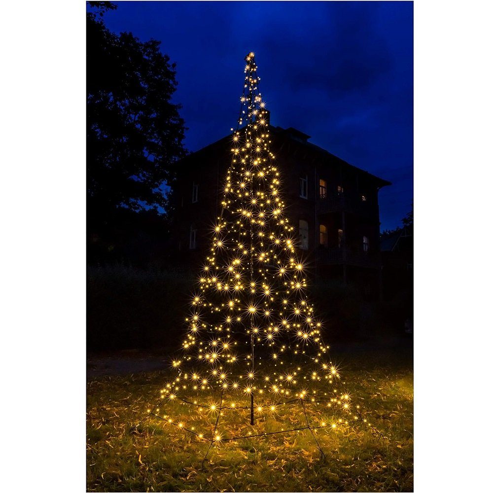 Star-Max LED-Lichternetz 35241T LED Tannenbaum GALAXY 4x1,9m 640 warmweiße günstig online kaufen