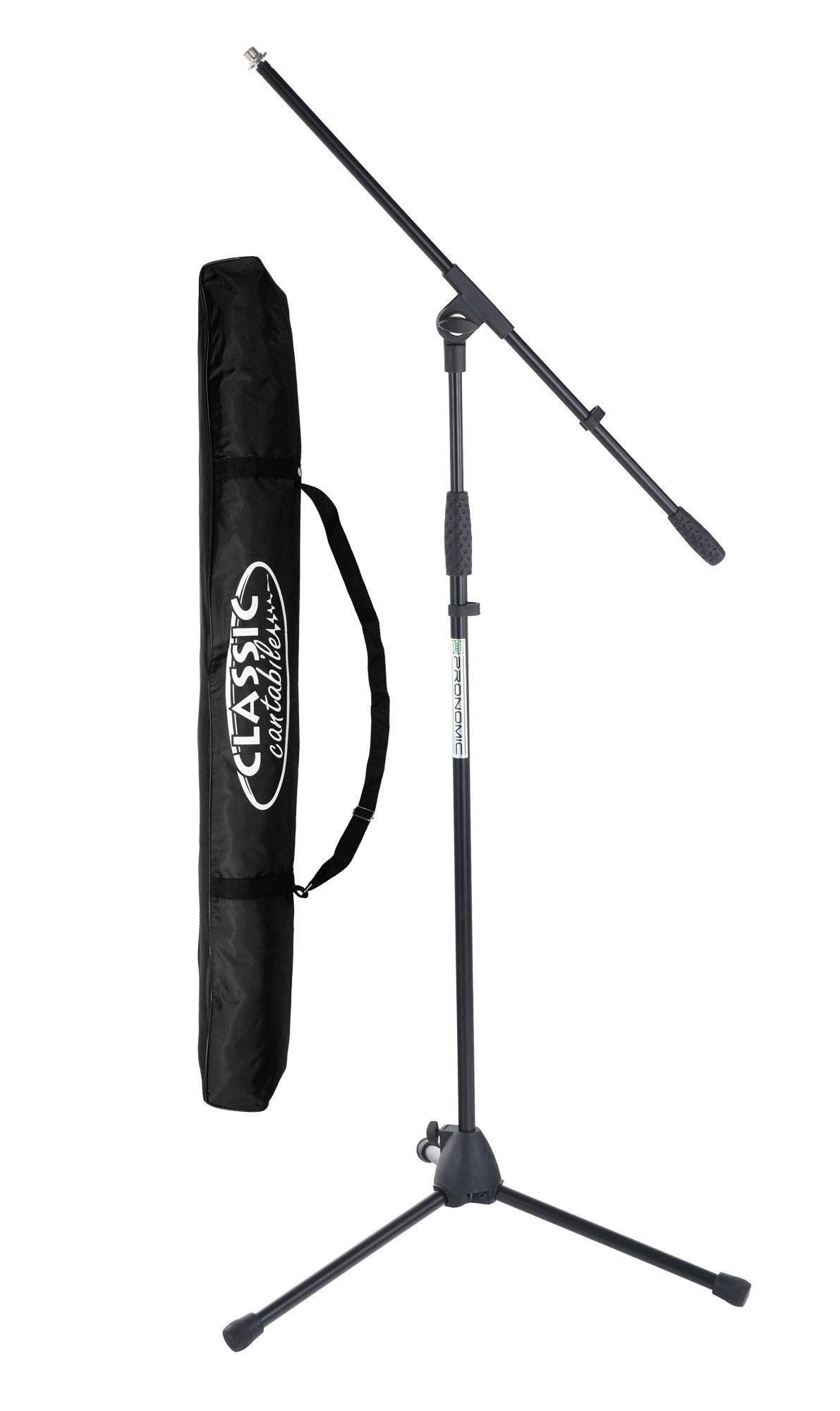 Mikrofonständer MS-116 Pro Mikrofonstativ SET &Classic Cantabile Mikrofonständertasche