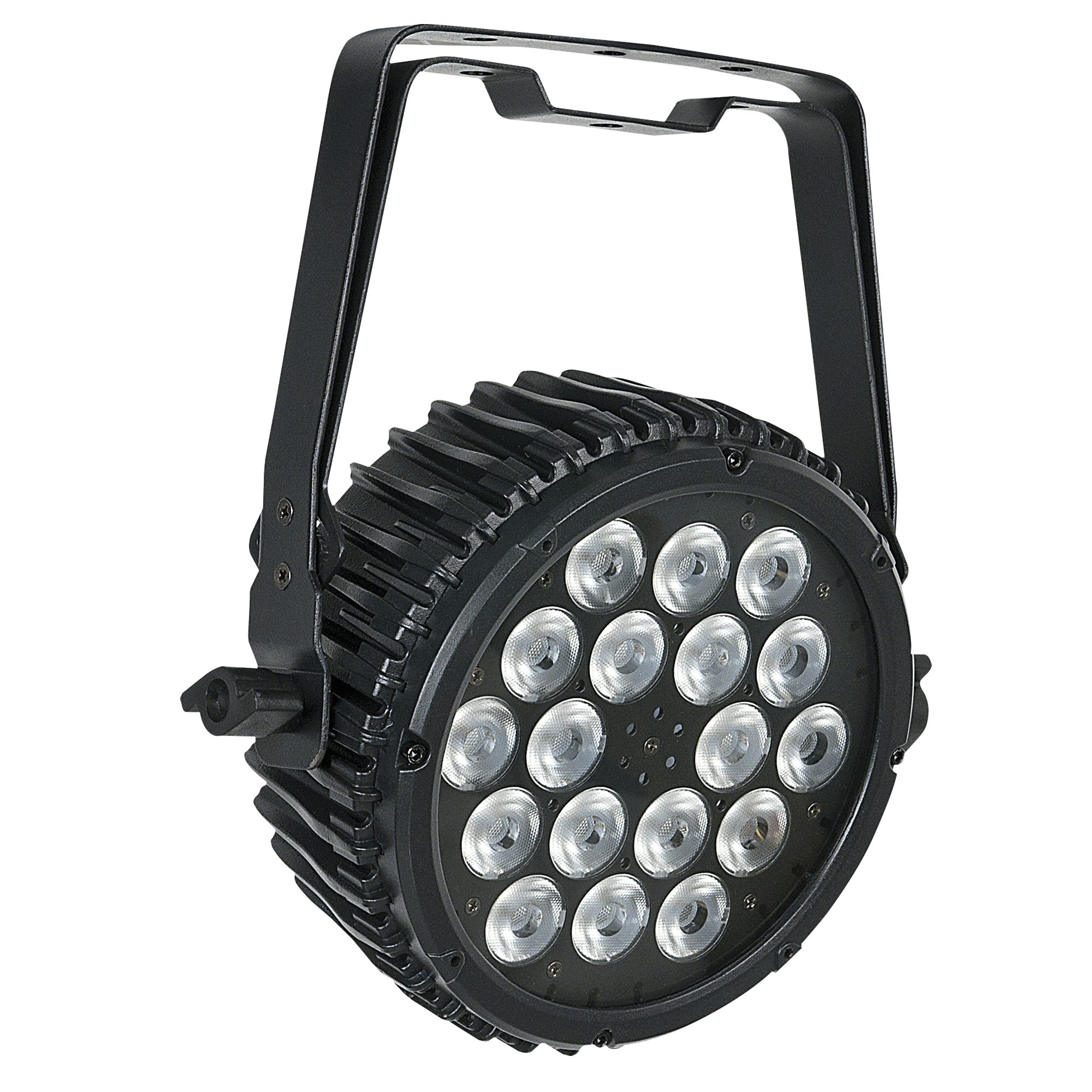 Showgear Discolicht Showtec Compact Par 18 MKII 18x 3 W RGB LED PAR - schwarz