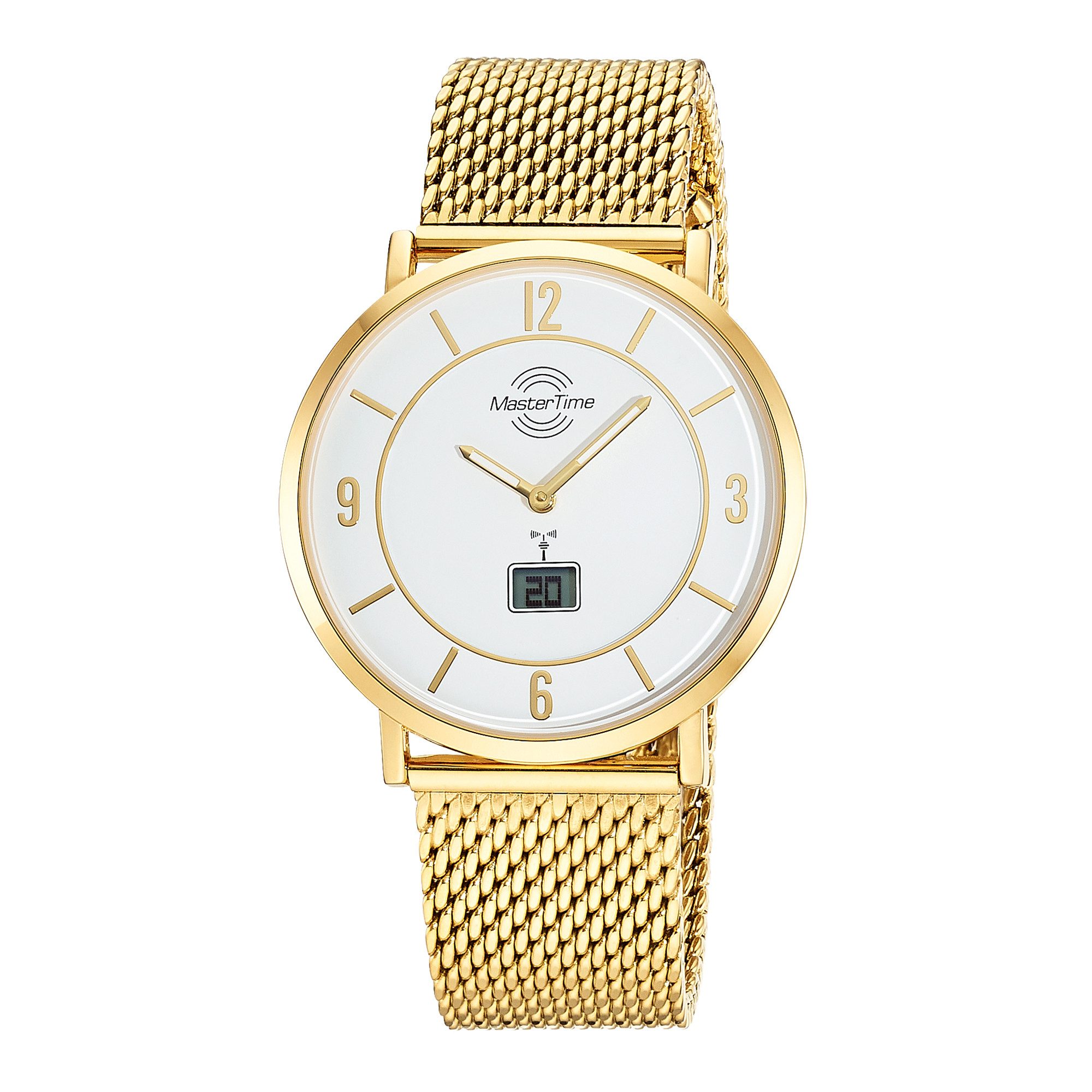 MASTER TIME Funkuhr Advanced MTGA-10948-12M, Quarzuhr, Armbanduhr, Herrenuh günstig online kaufen