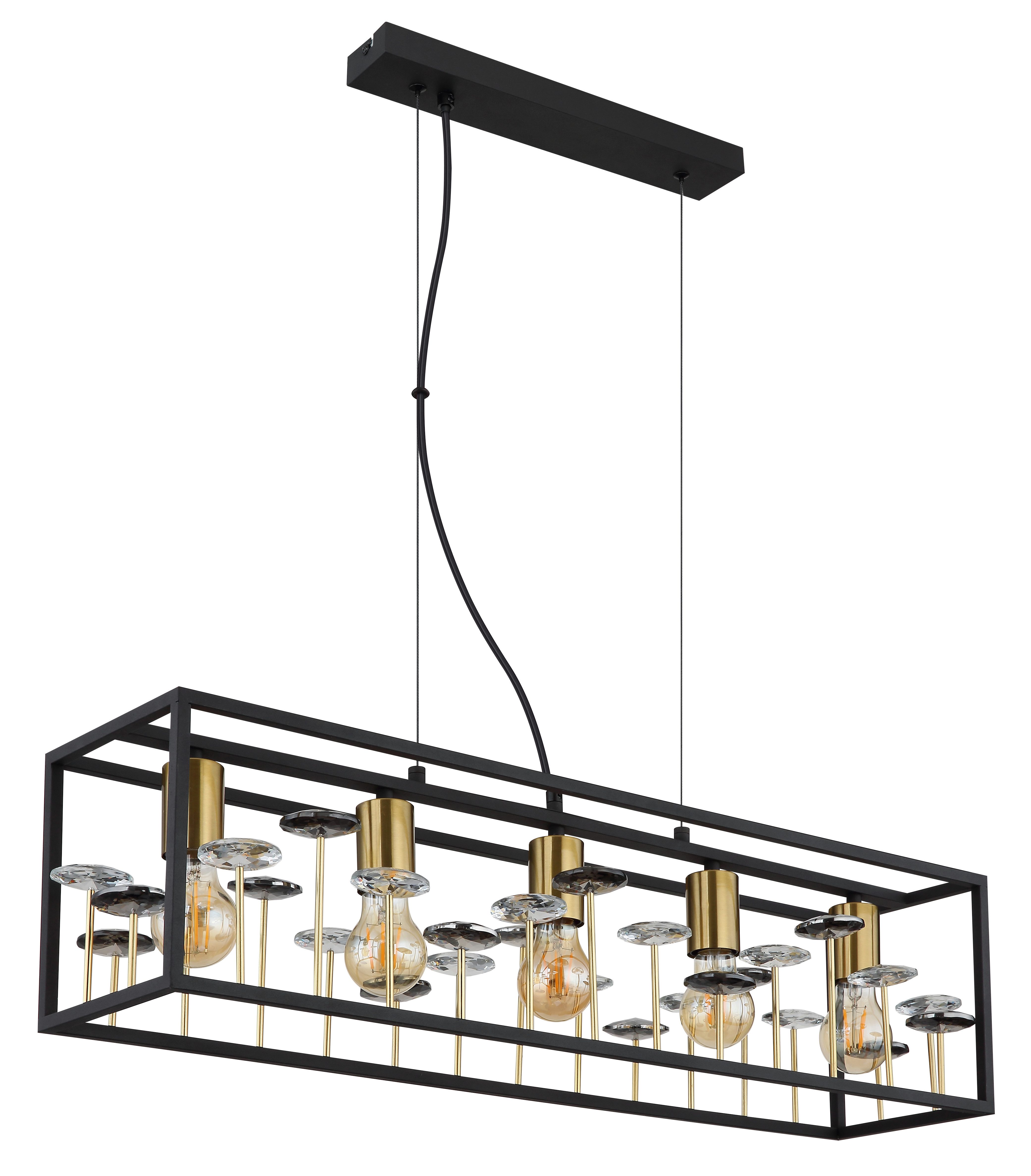 GLOBO LIGHTING Hängeleuchte LISBON, ohne Leuchtmittel, Hängelampe/Pendelleuchte/Esszimmer/Wohnzimmer/Esstisch