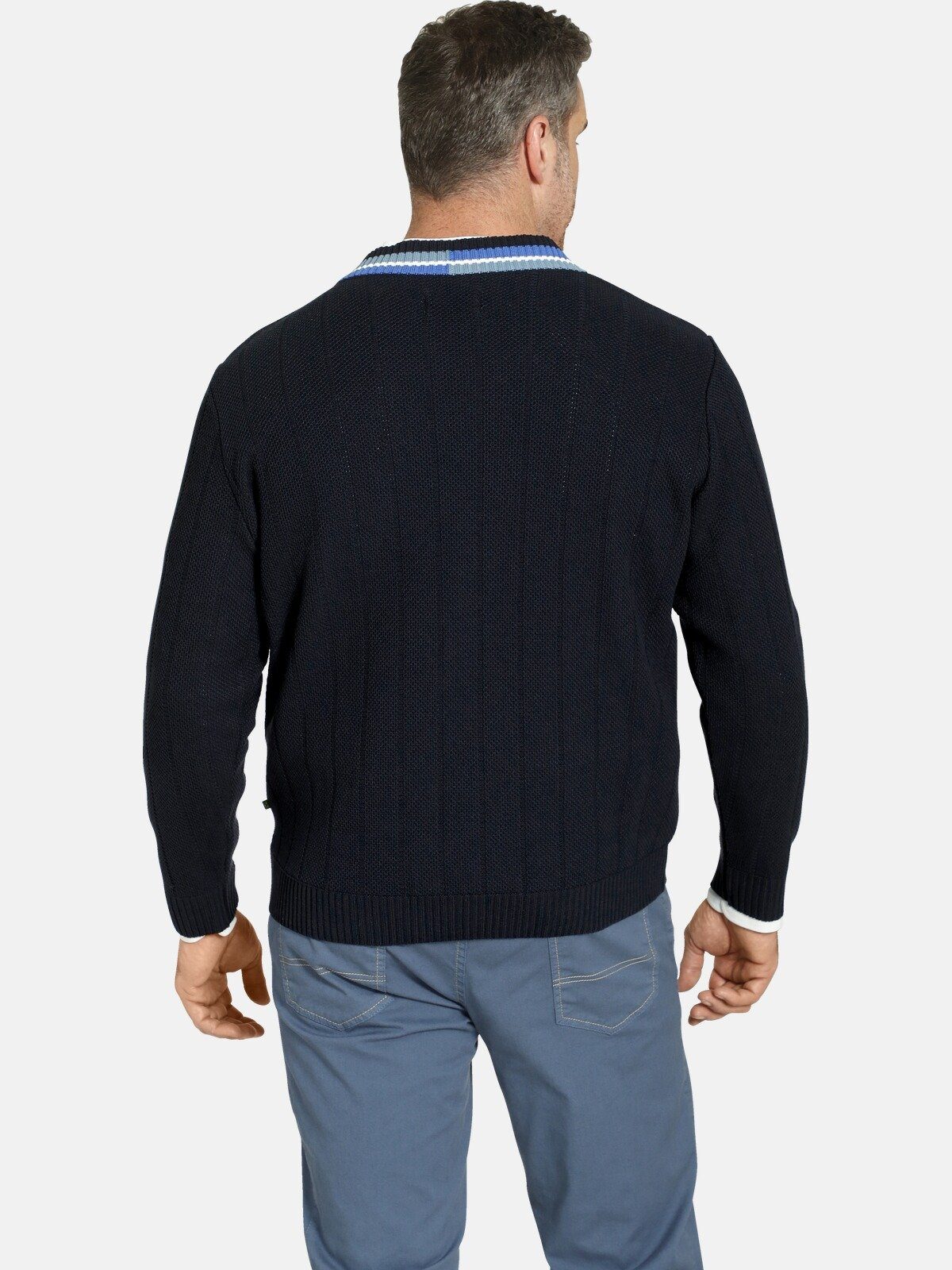 Charles Colby V-Ausschnitt-Pullover EARL JABBE im günstig online kaufen