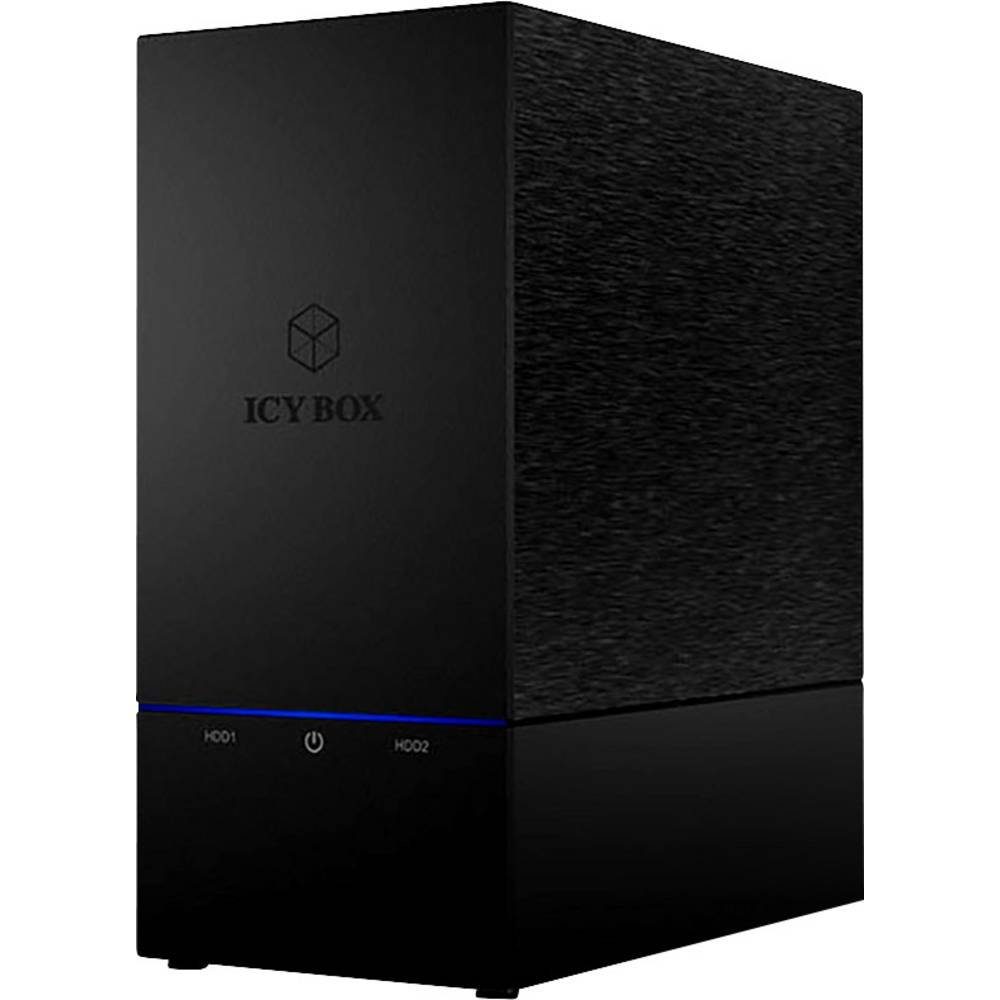 Festplatten-Gehäuse Externes RAID System für 2x 3.5″ SATA III