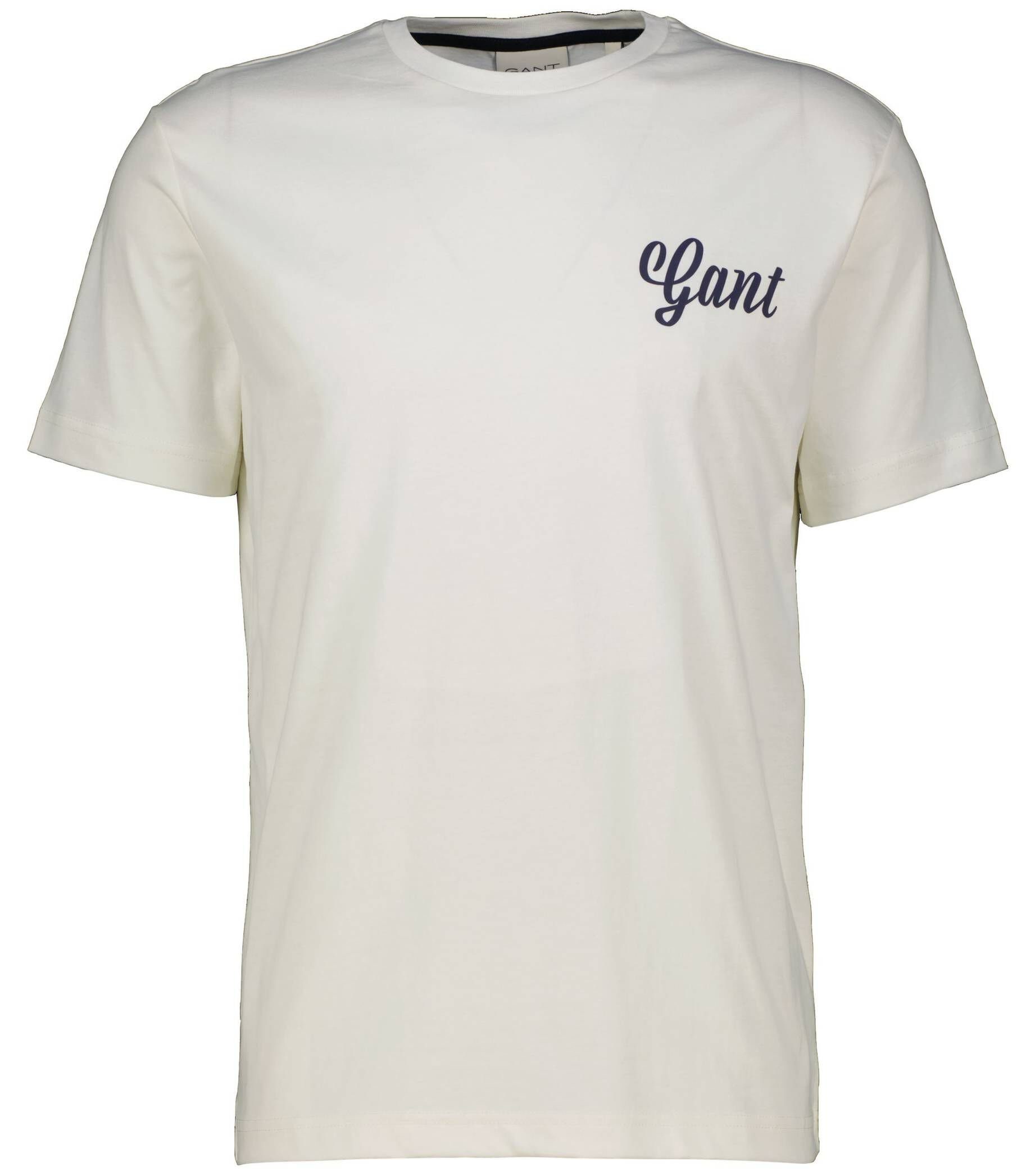 Gant T-Shirt Herren T-Shirt SMALL GRAPHIC Regular Fit (1-tlg) offwhite (20)