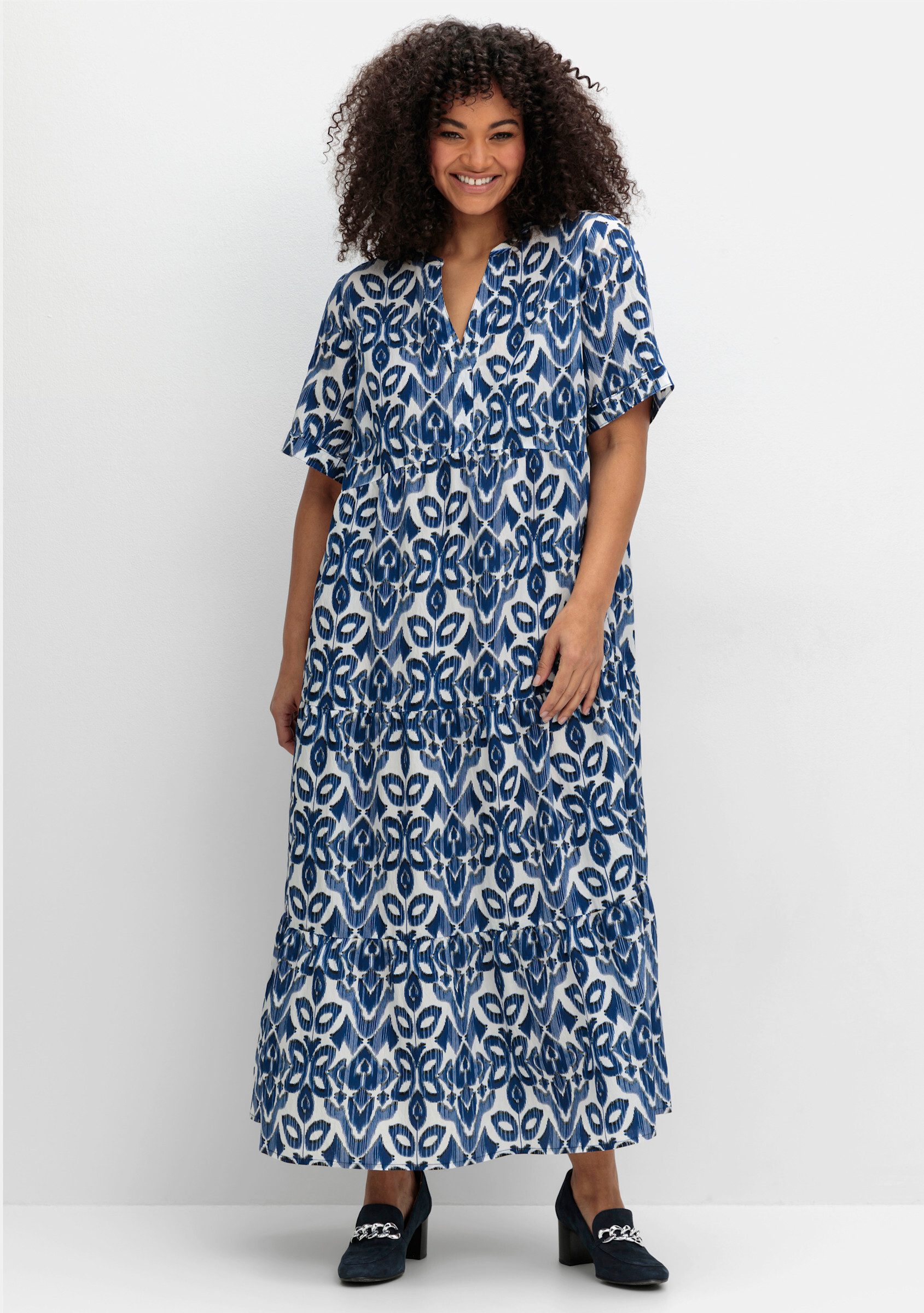 Sheego Etuikleid Maxikleid . günstig online kaufen