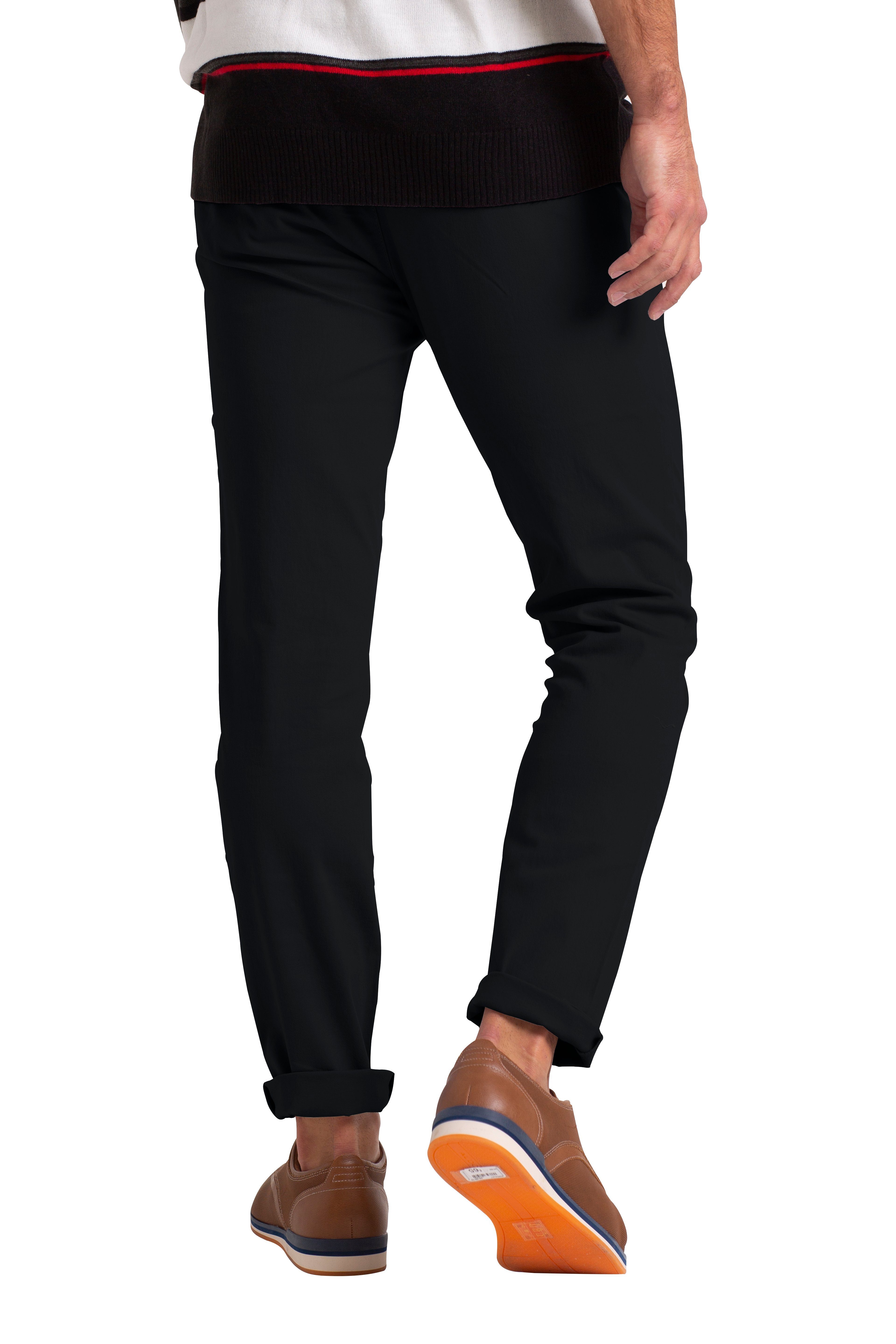 BlauerHafen Chinohose Herren Chino Hose Slim Fit Stretch Baumwolle Business Casual Stoffhose