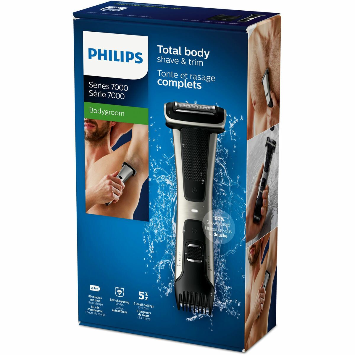 Philips Haarschneider Philips Rasierer BG702515 Schwarz