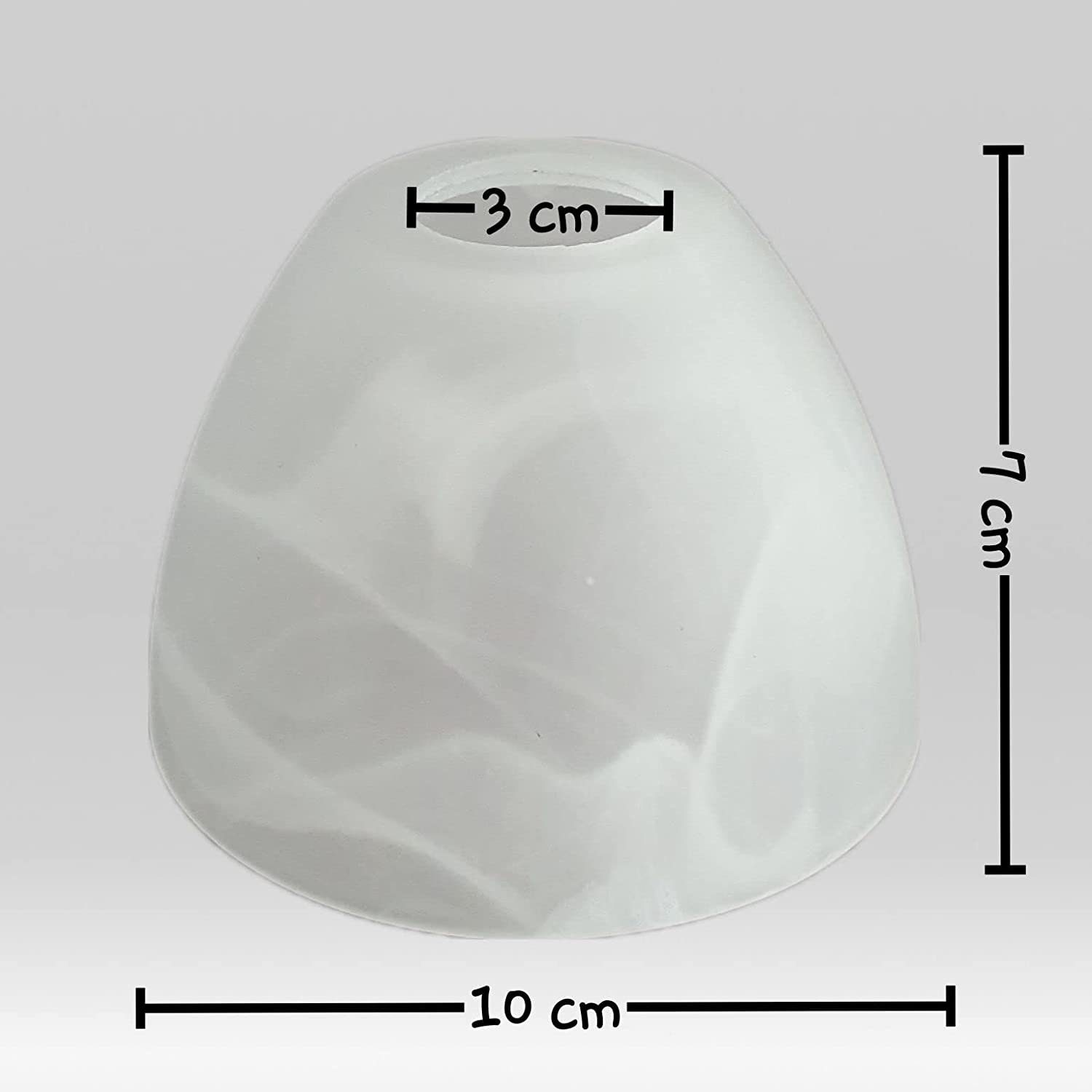 Lichthandel Hoch Lampenschirm E14 Lampenglas Ersatzschirm Lampe Lampenschir günstig online kaufen