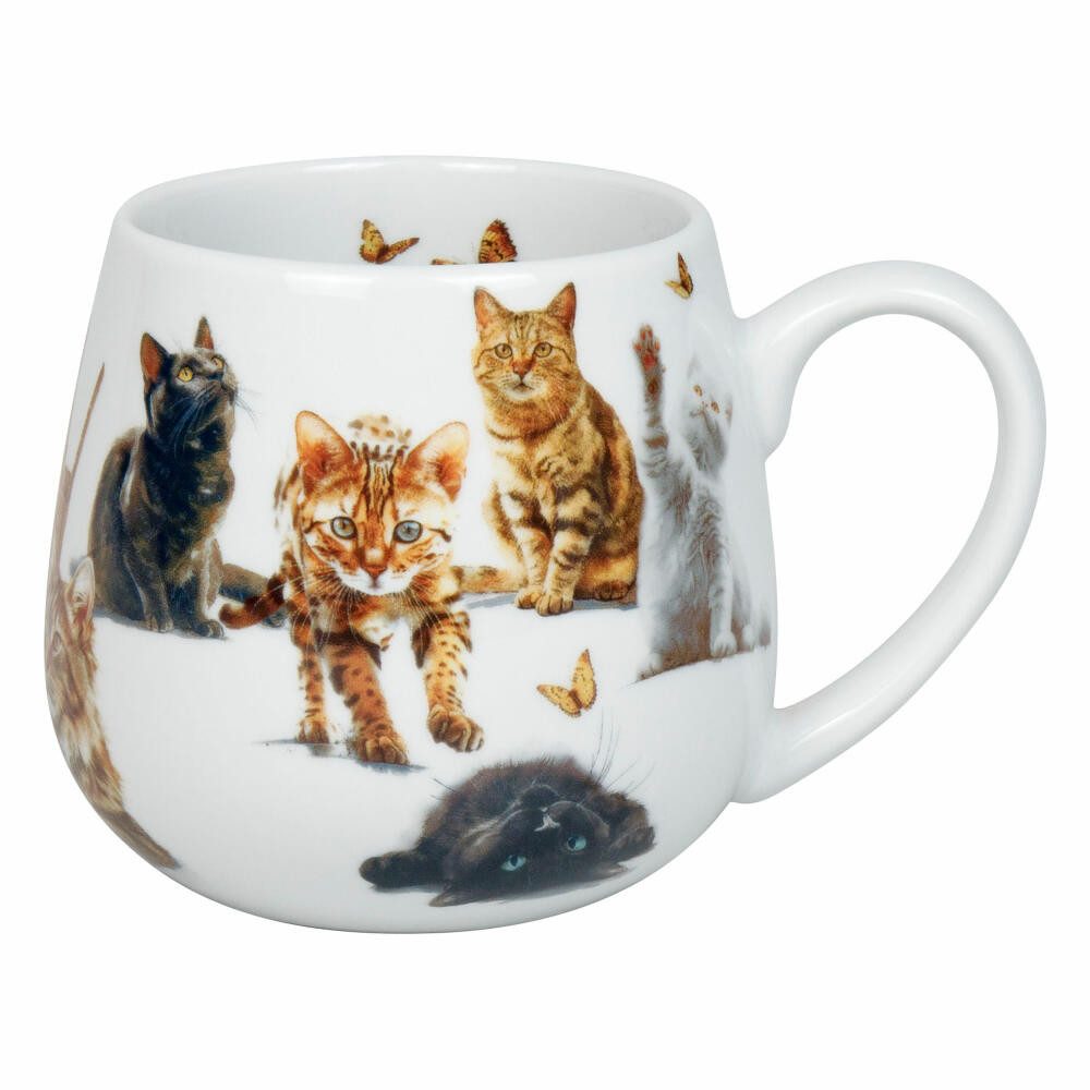 Könitz Becher Kuschelbecher Samtpfoten, 400 ml, Porzellan