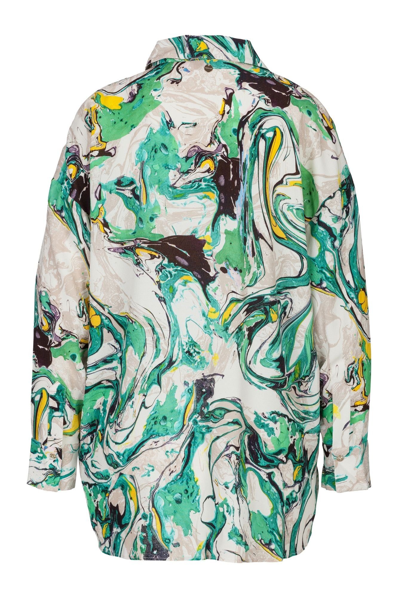 RICHROYAL Langarmbluse Bedruckte Oversize Bluse aus günstig online kaufen