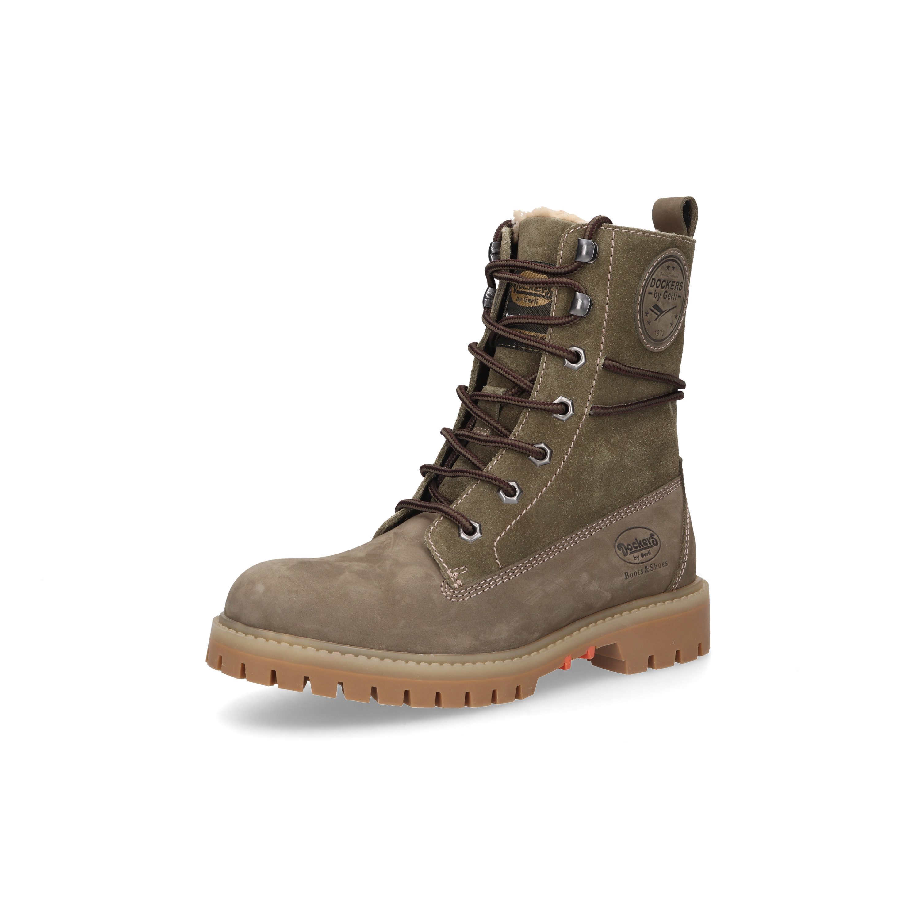 Dockers by Gerli Schnürstiefel Boots, Casual Boots mit modischen Schnürsenk günstig online kaufen