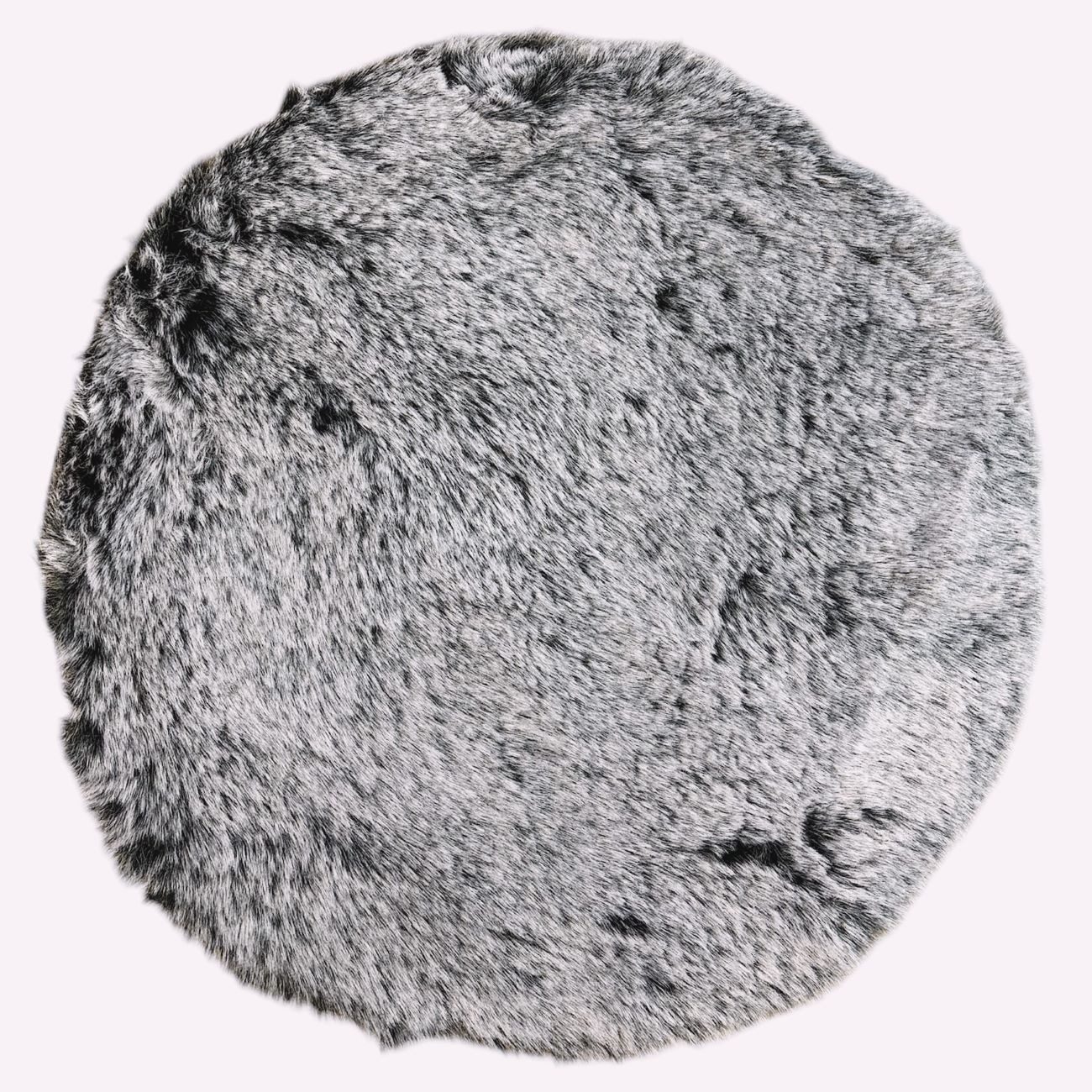 VIVA Home Tischläufer Tischläufer Dekofell Kuschelfell Ø 38 cm meliert (Stü günstig online kaufen