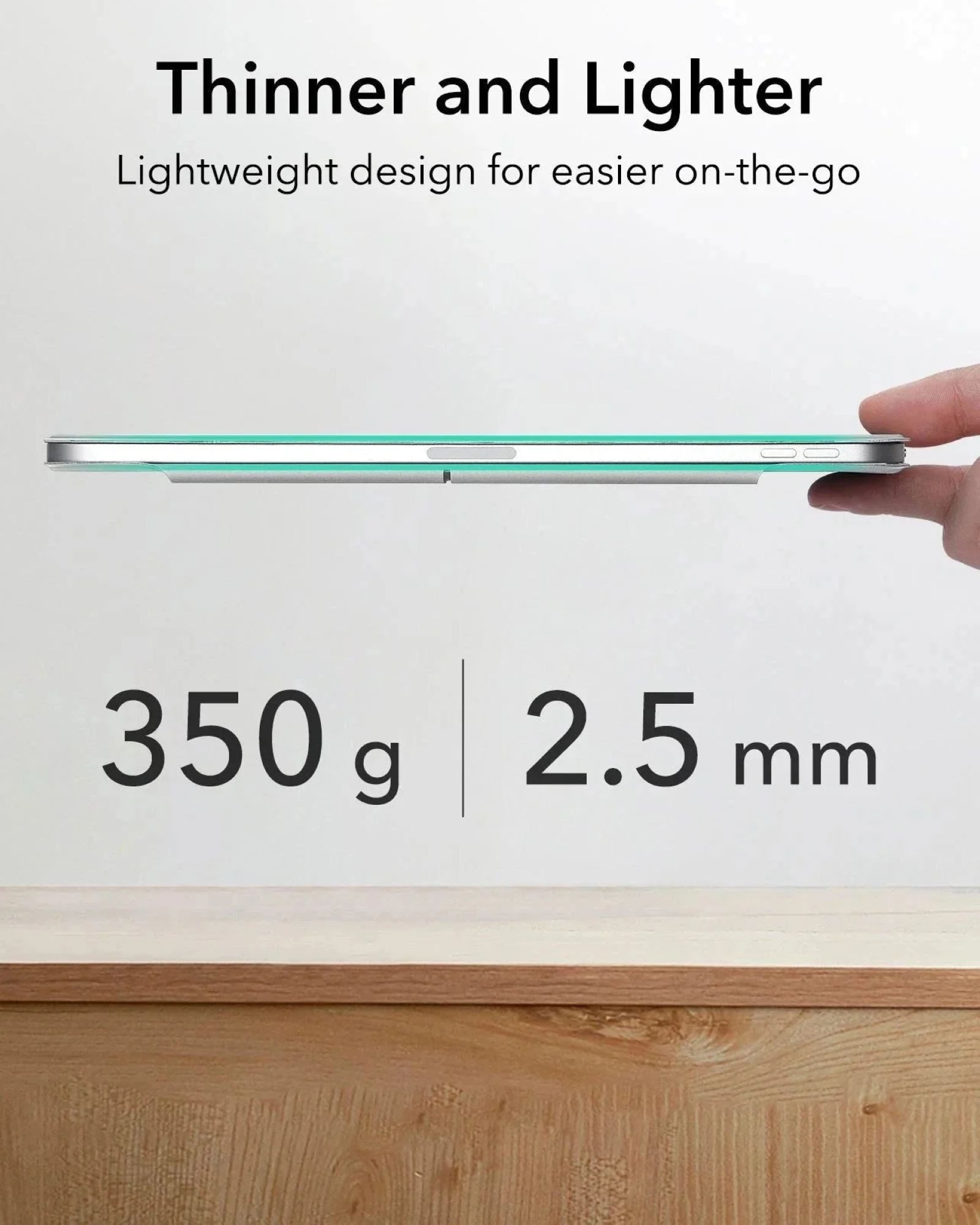 ESR Tablet-Hülle Rebound Magnetic Case für das Apple iPad Pro 13" (2025 & 2024) 13", Starke Magnete, langlebig, schlankes Design – Bild 5 von 5