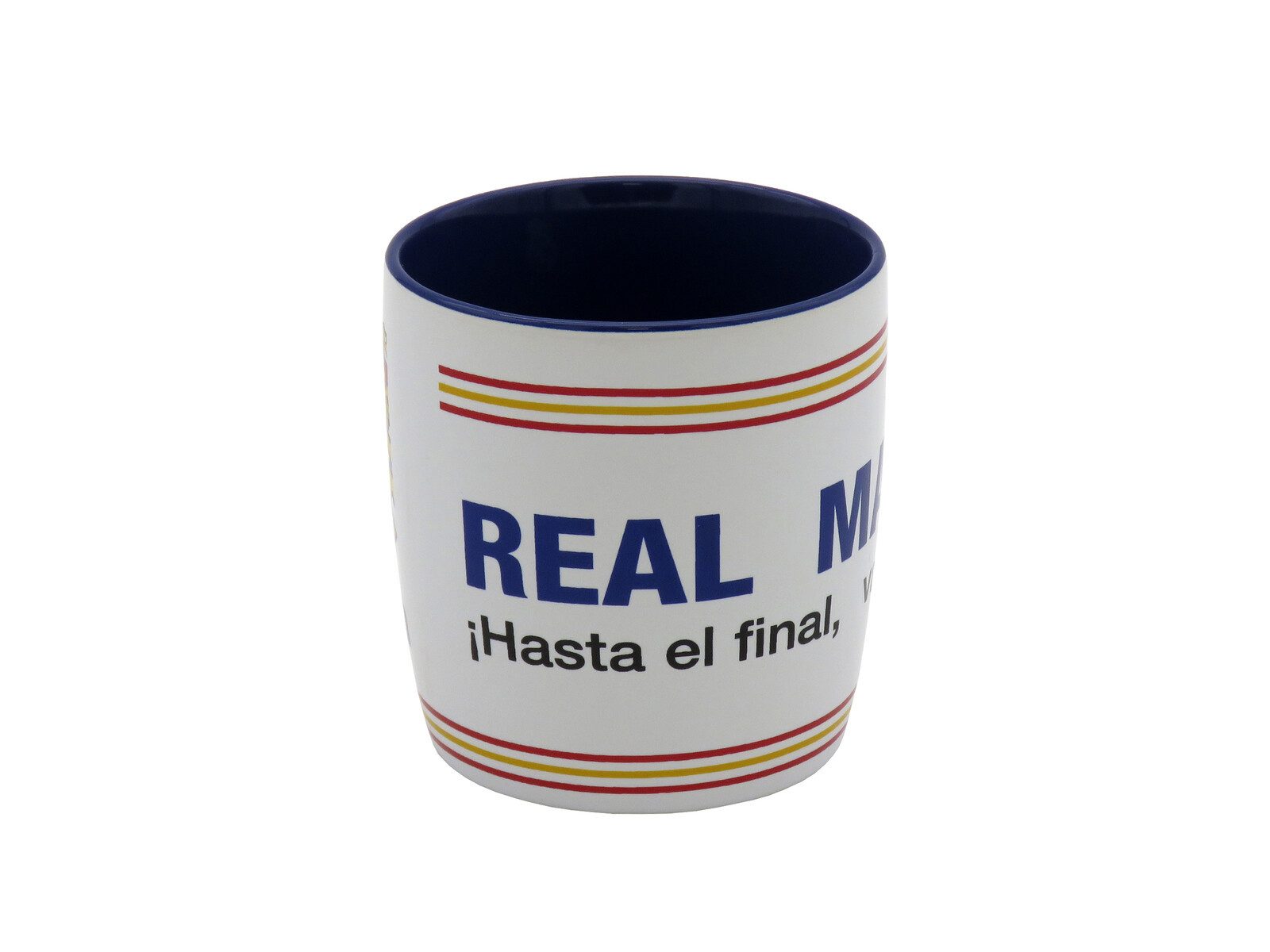 Real Madrid Trinkflasche Real Madrid Tasse Box Blau zweifarbig Geschenk