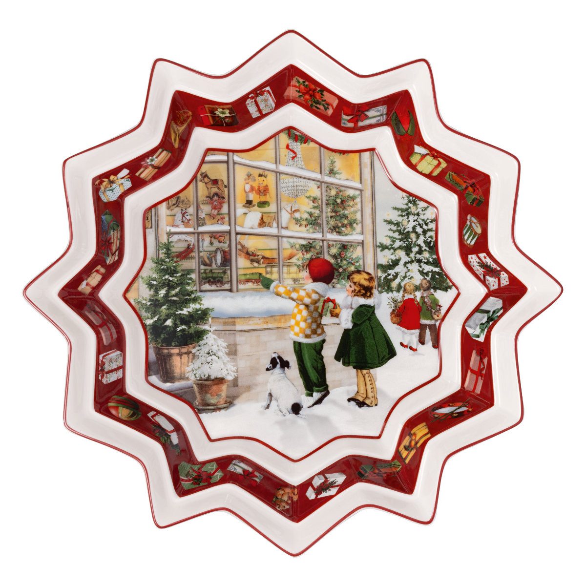 Villeroy & Boch Schale Toy's Fantasy Weihnachtsgeschirr, Porzellan, 25 cm