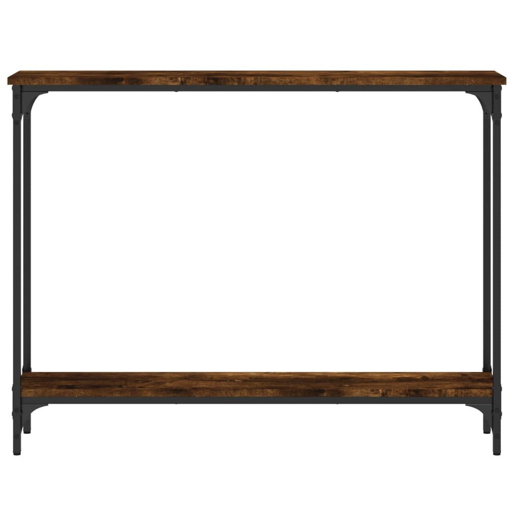 furnicato Beistelltisch Konsolentisch Räuchereiche 100x22,5x75 cm Holzwerkstoff