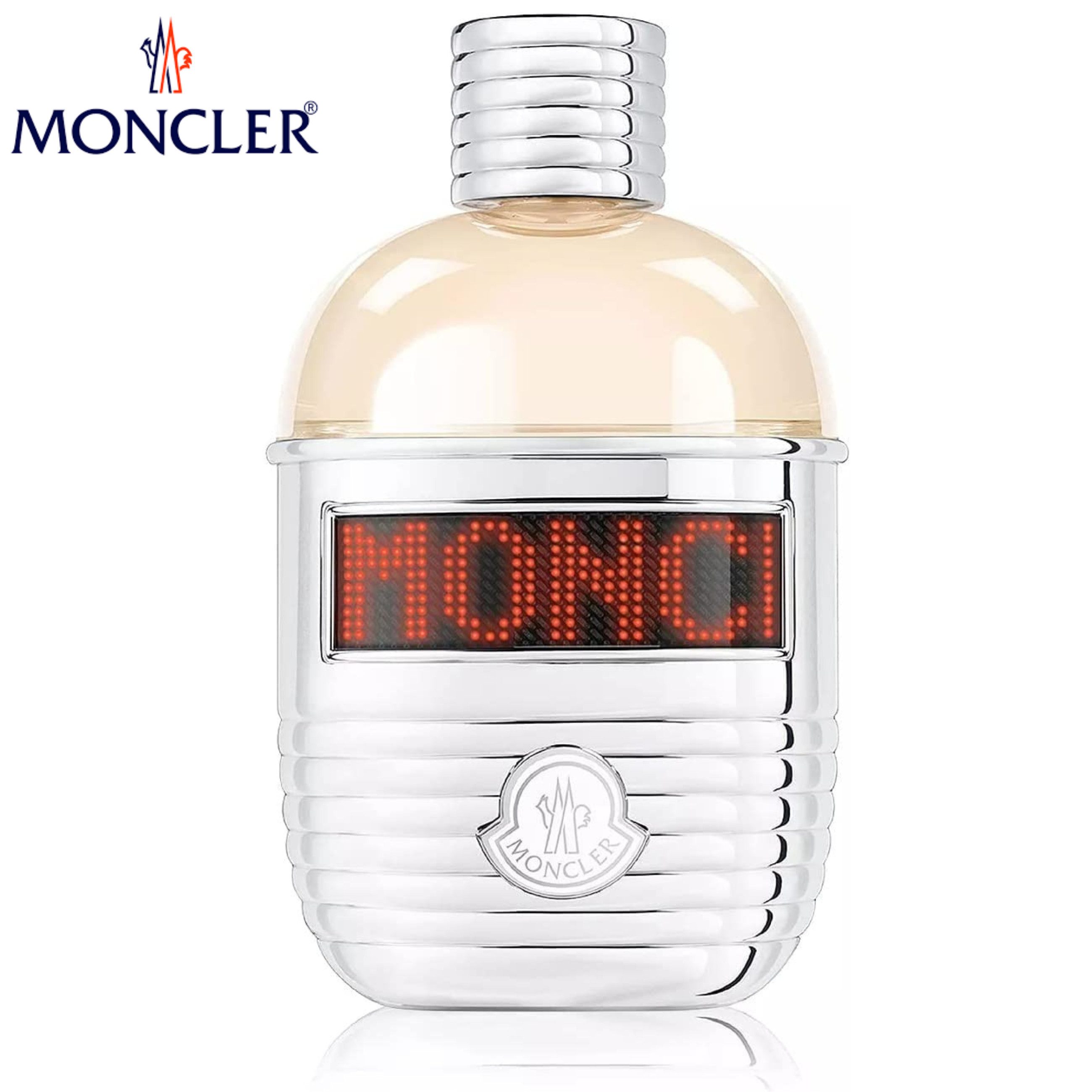 MONCLER Eau de Parfum Pour Femme Nachfüllbar + LED Screen, 150 ml
