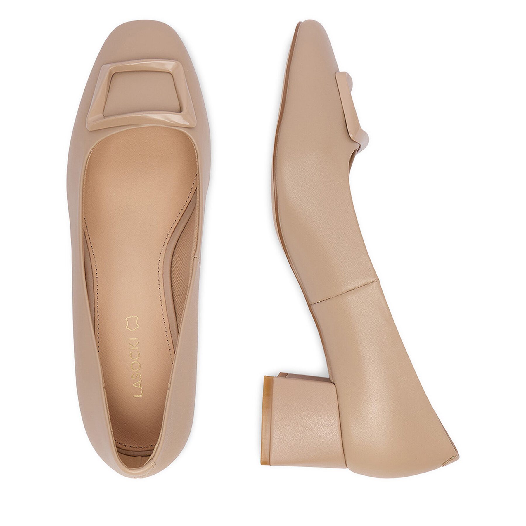 LASOCKI Lasocki Damen Pumps Beige High-Heel-Stiefel