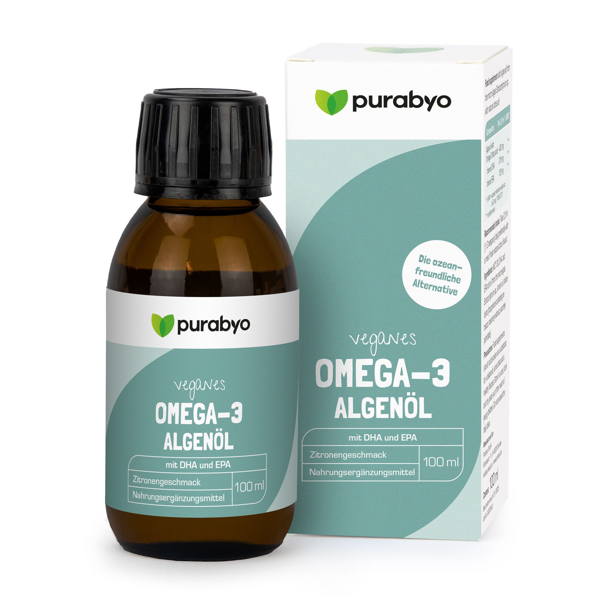 OMEGA-3 ALGENÖL FLÜSSIG Flüssigkeit zum Einnehmen