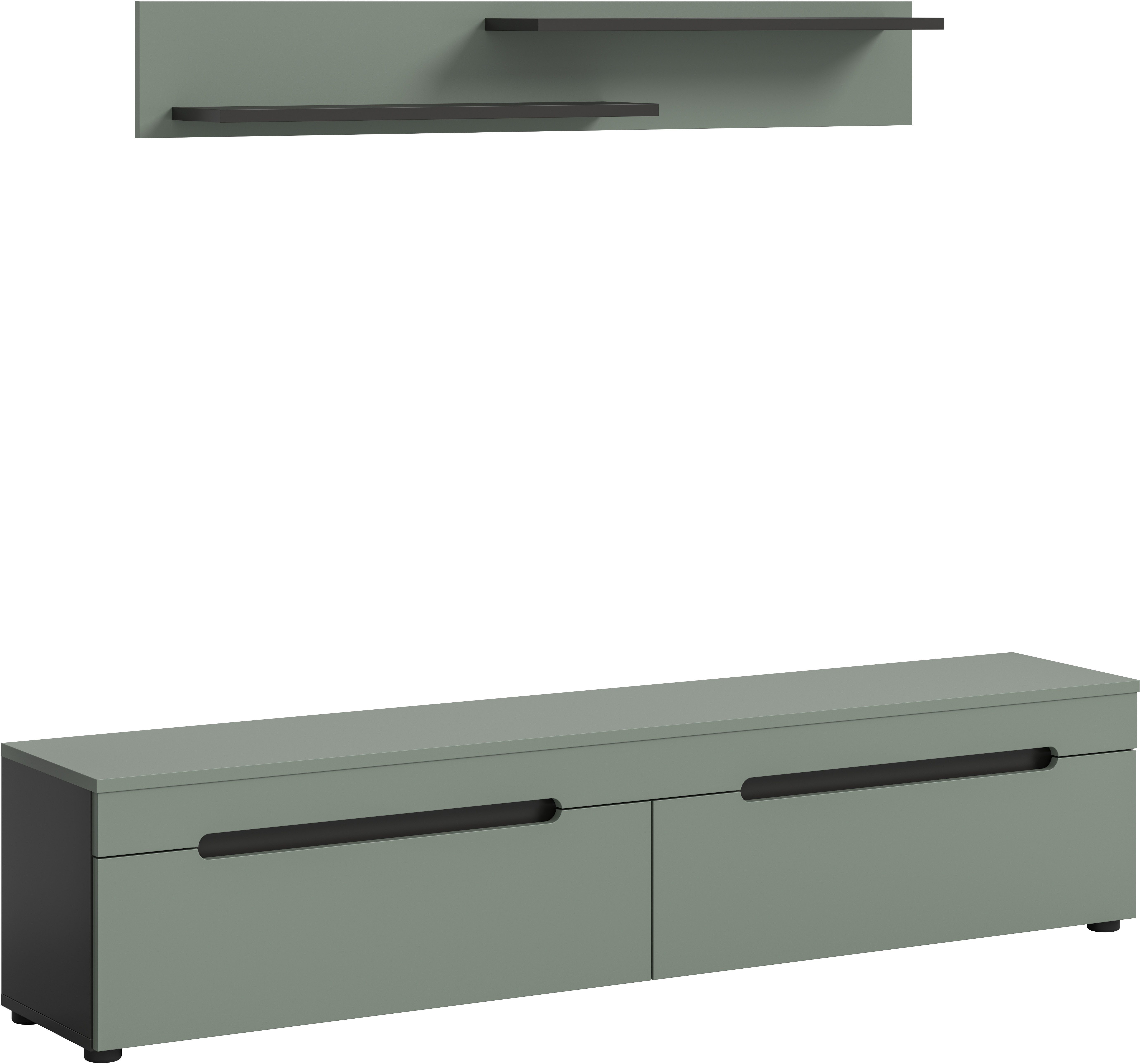 Basalt grau / Smoke Green NB