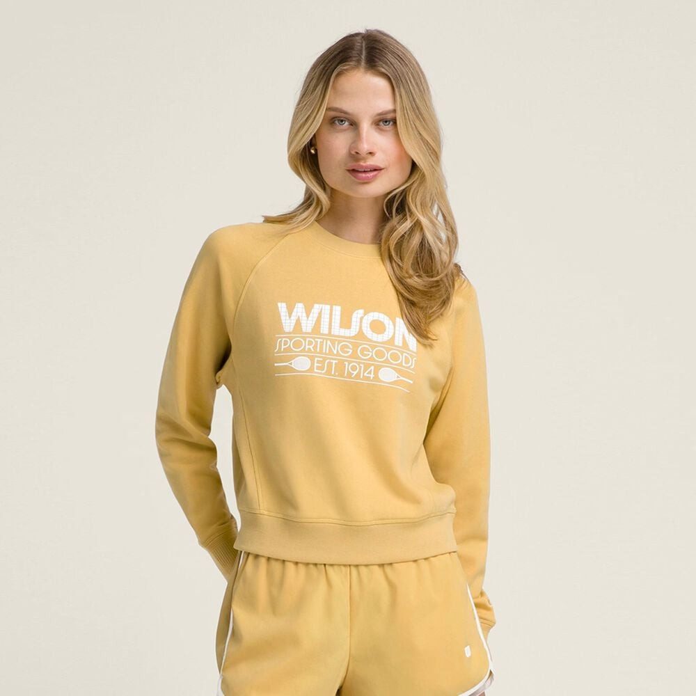 Wilson Sweatshirt W Sideline Crew Golden