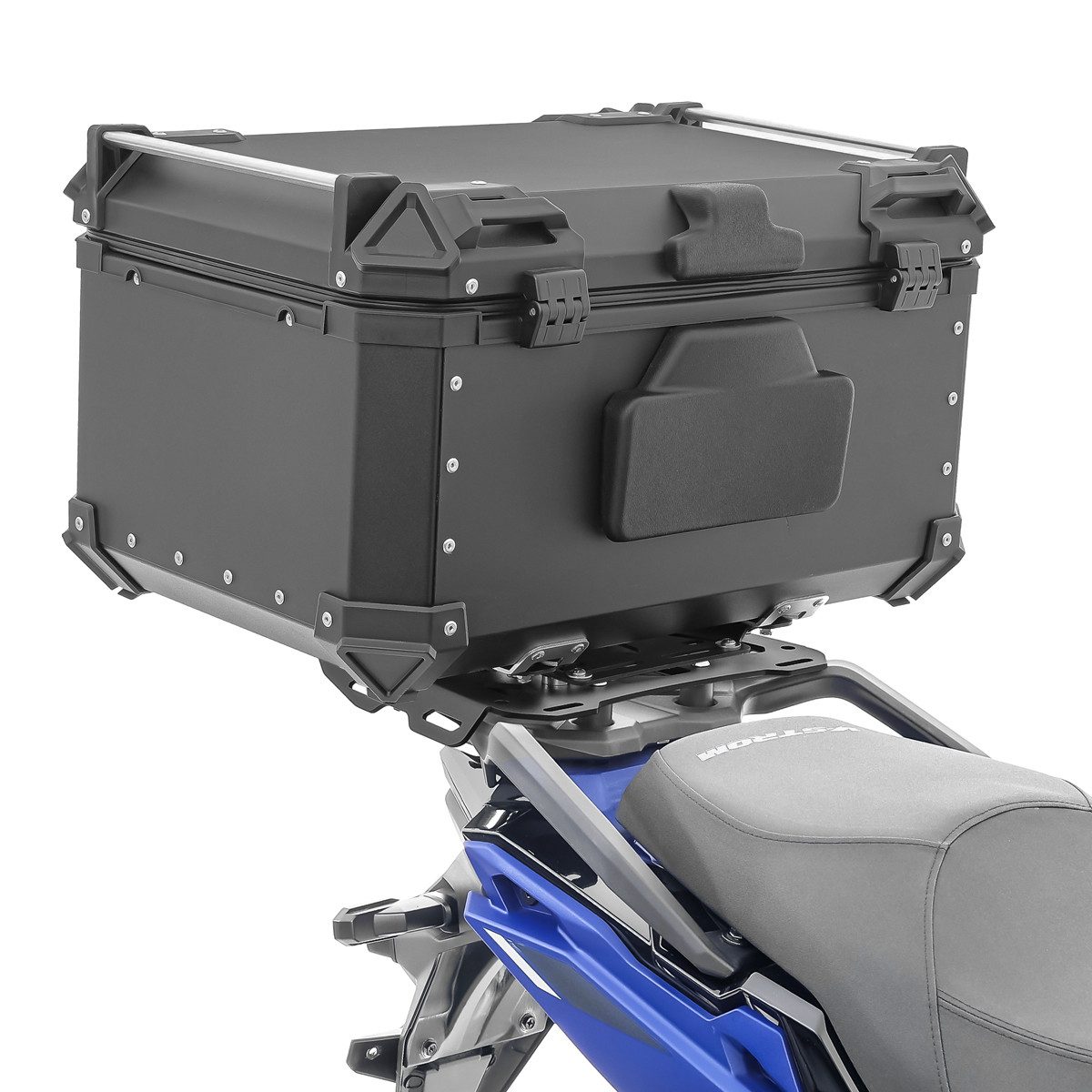 Bagtecs Topcase Set Alu Topcase + Gepäckbrücke passend für Suzuki V-Strom 800 23-26 #