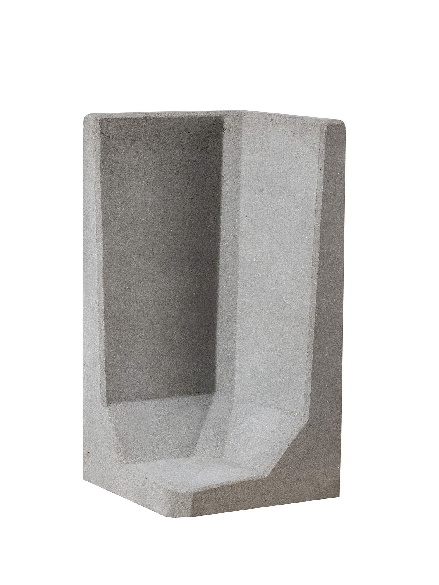 Diephaus Mauerstein L-STEIN- ECKE GRAU 100/50/50/7 CM