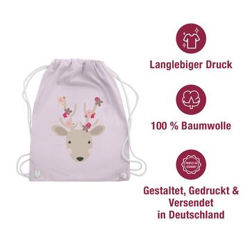 Shirtracer Turnbeutel Süßer Hirsch - Frühlingstiere, Mode für Oktoberfest Tasche