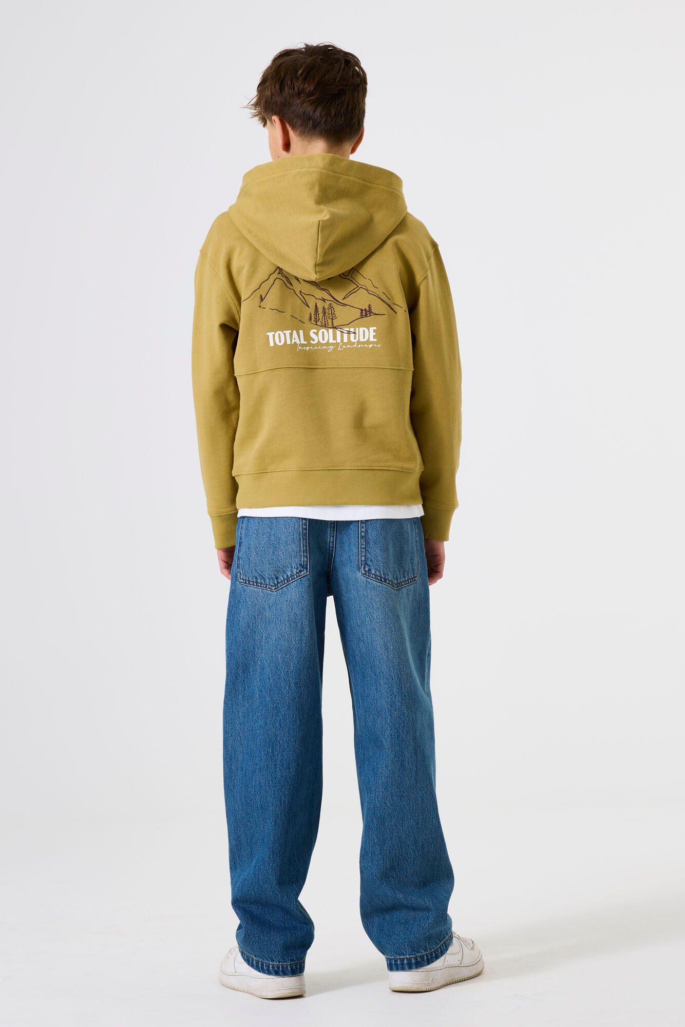 Garcia Sweatshirt mit Rückenprint