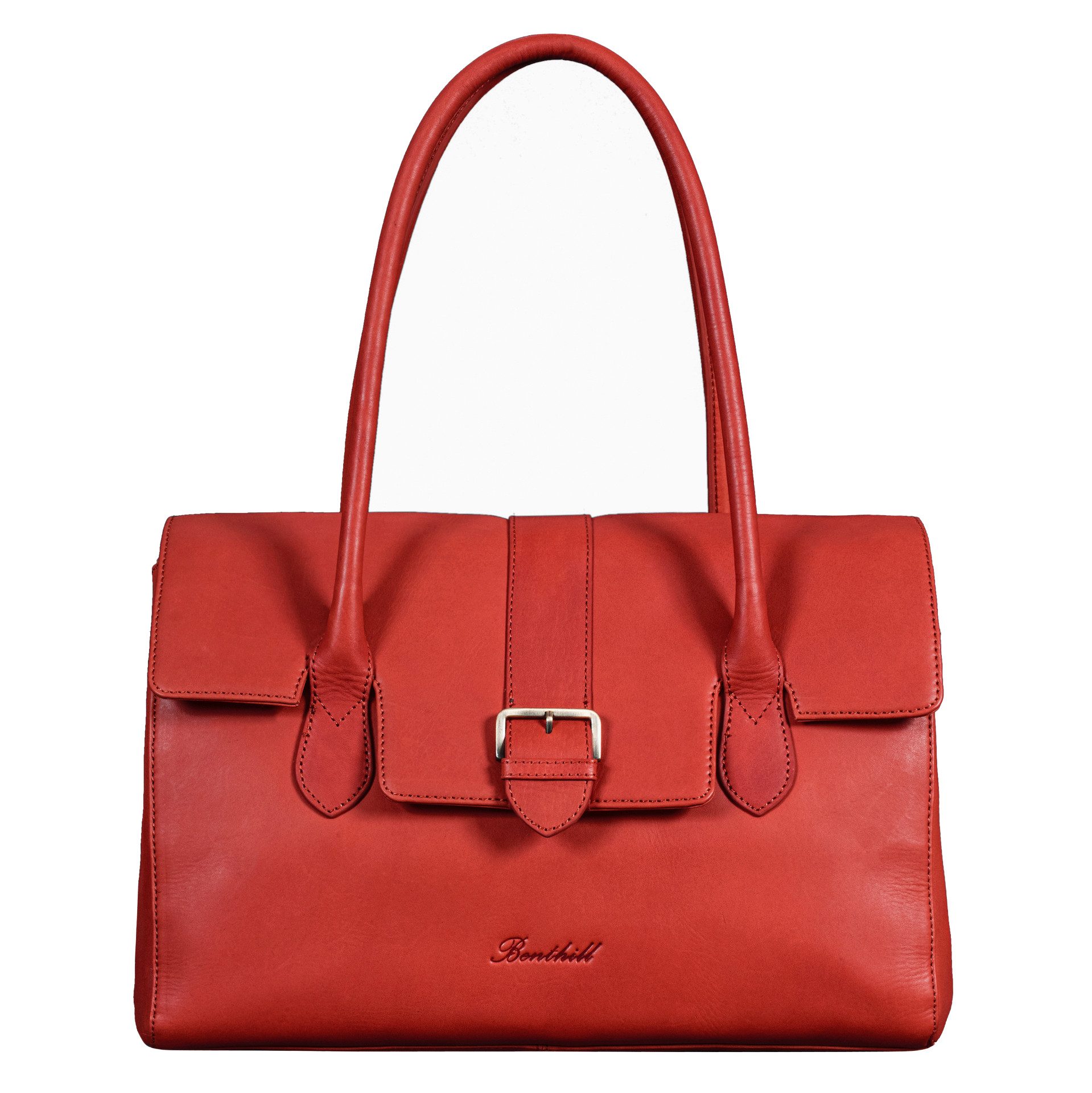 Benthill Henkeltasche Damen Echt Leder Handtasche Henkeltasche Vintage Bag günstig online kaufen