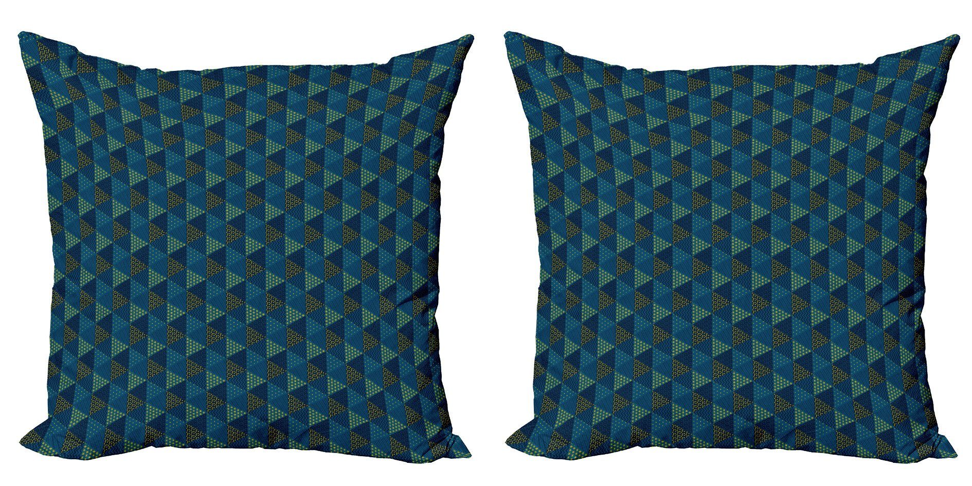 Kissenbezüge Modern Accent Geometrisch Themed Stück), Digitaldruck, Doppelseitiger Zusammenfassung (2 Triangles Abakuhaus