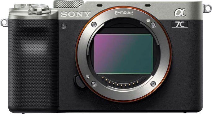 Sony A7C Systemkamera (24,2 MP, 4K Video, 5-Achsen Bildstabilisierung, NFC, Bluetooth, nur Gehäuse)
