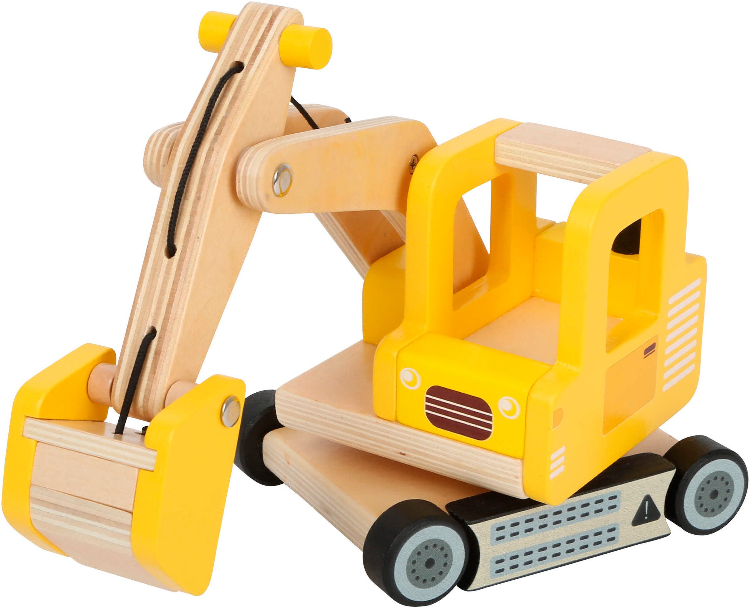 Small Foot Spielzeug-Bagger Schaufelbagger, FSC® - schützt Wald günstig online kaufen