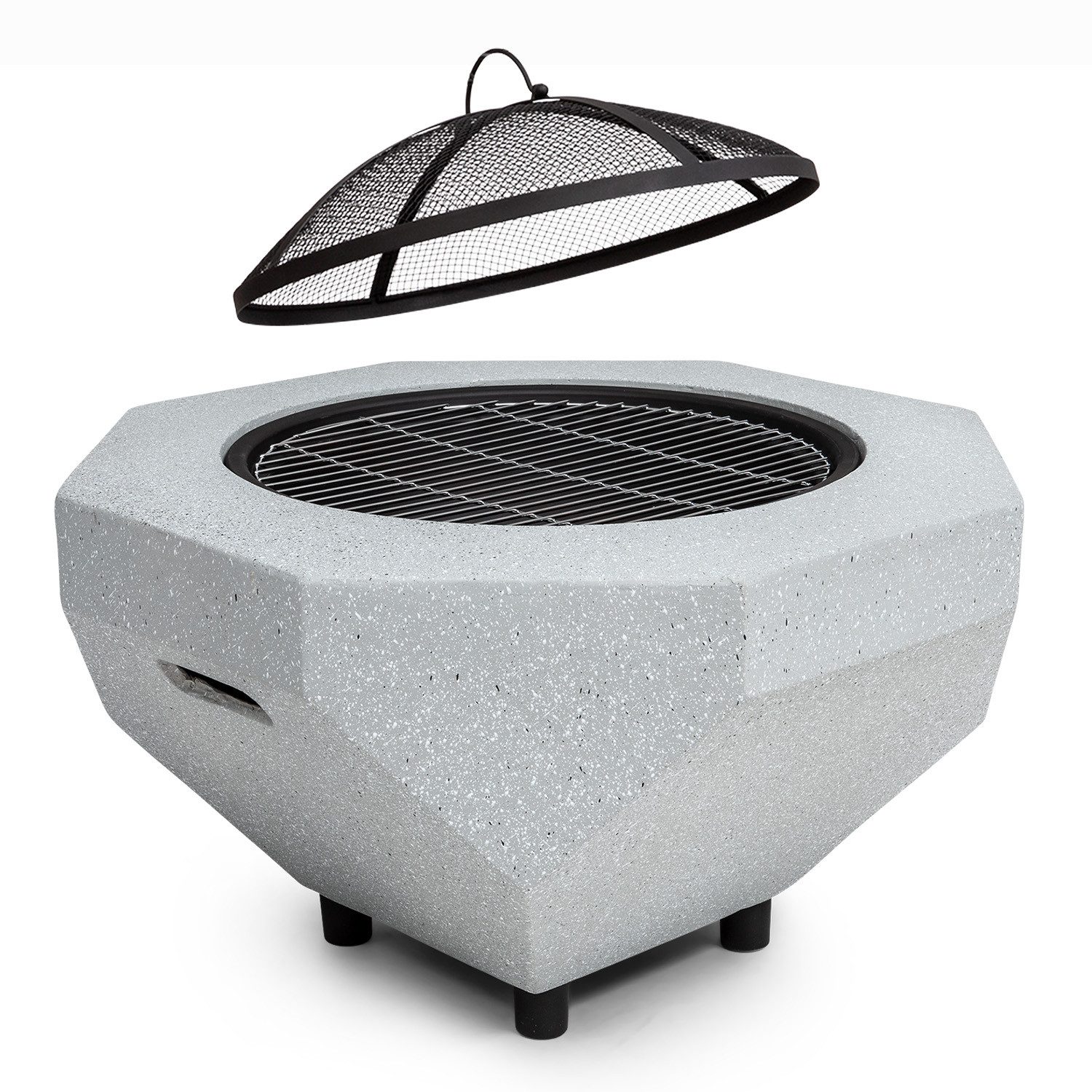 blumfeldt Feuerschale Diamond, (Set, Set)