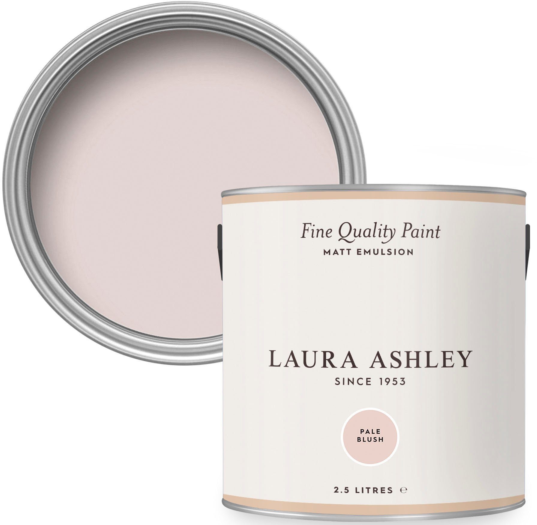 LAURA ASHLEY Wandfarbe Fine matt, Pale 2,5 red EMULSION Paint shades, MATT L Quality Blush