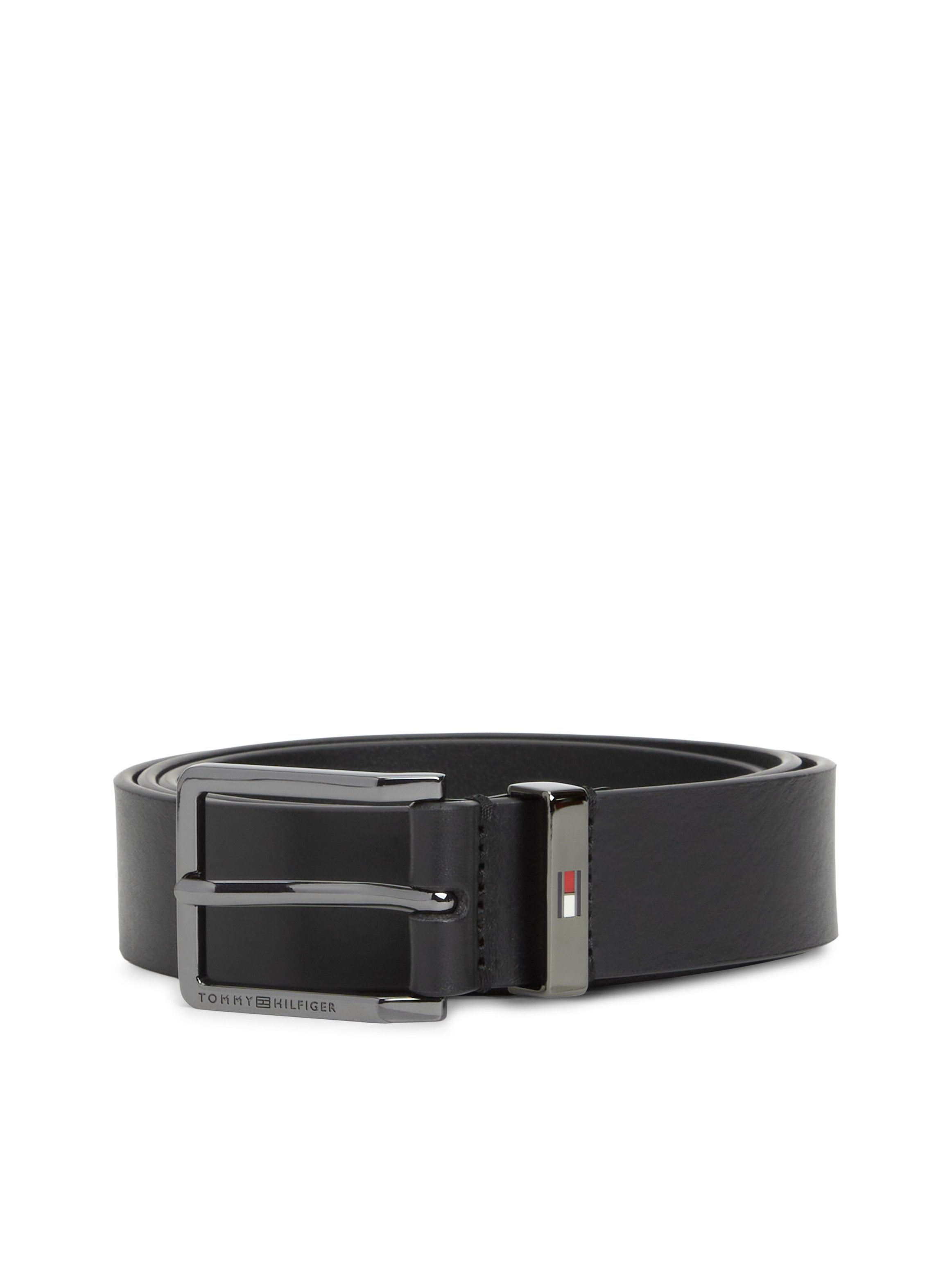 Tommy Hilfiger Ledergürtel OLIVER 3.0 cm breit mit tiefgeprägtem Logo günstig online kaufen