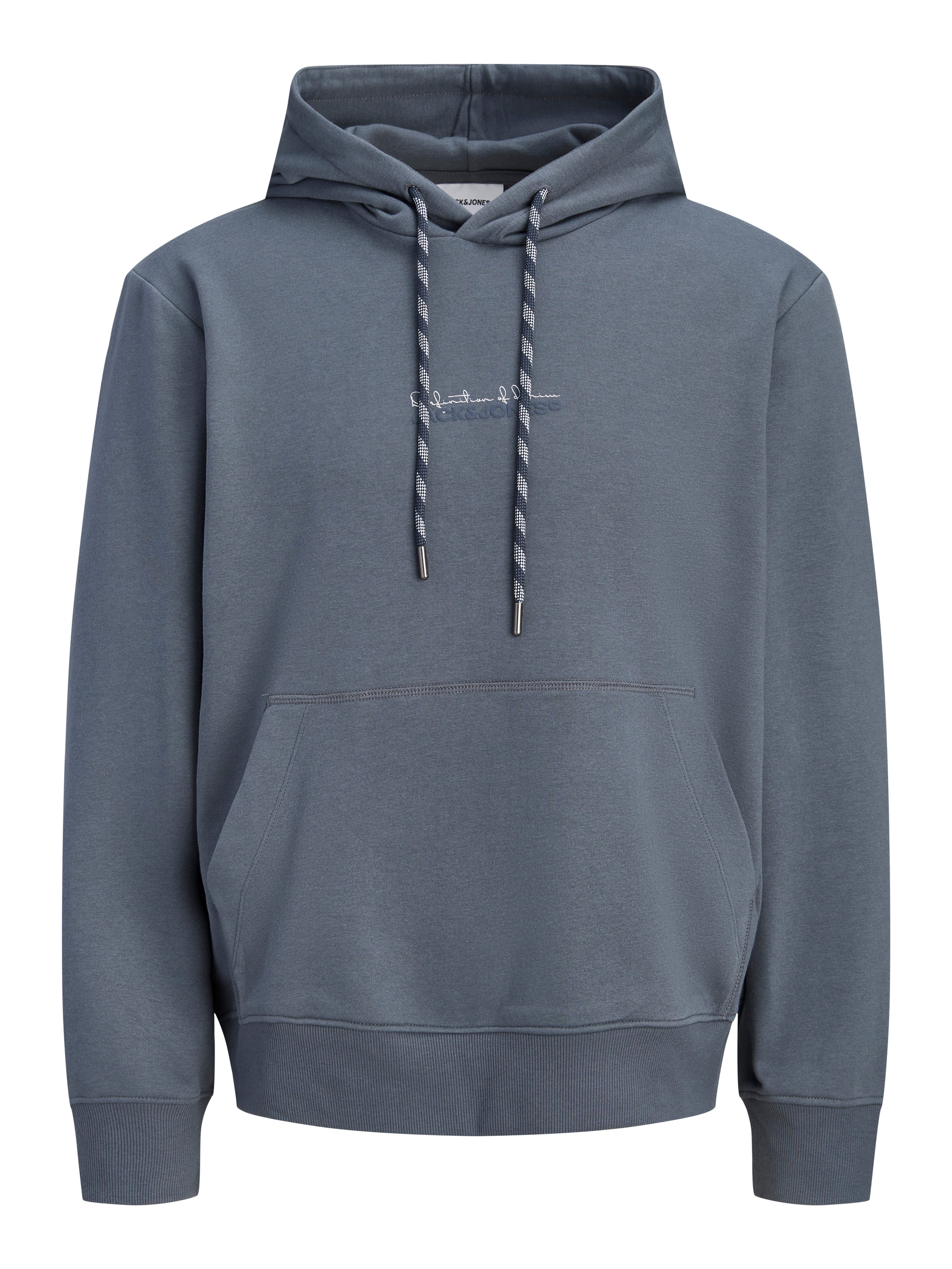 Jack & Jones Kapuzensweatshirt JJKENDRICK SWEAT HOOD Baumwollmischung, regular fit