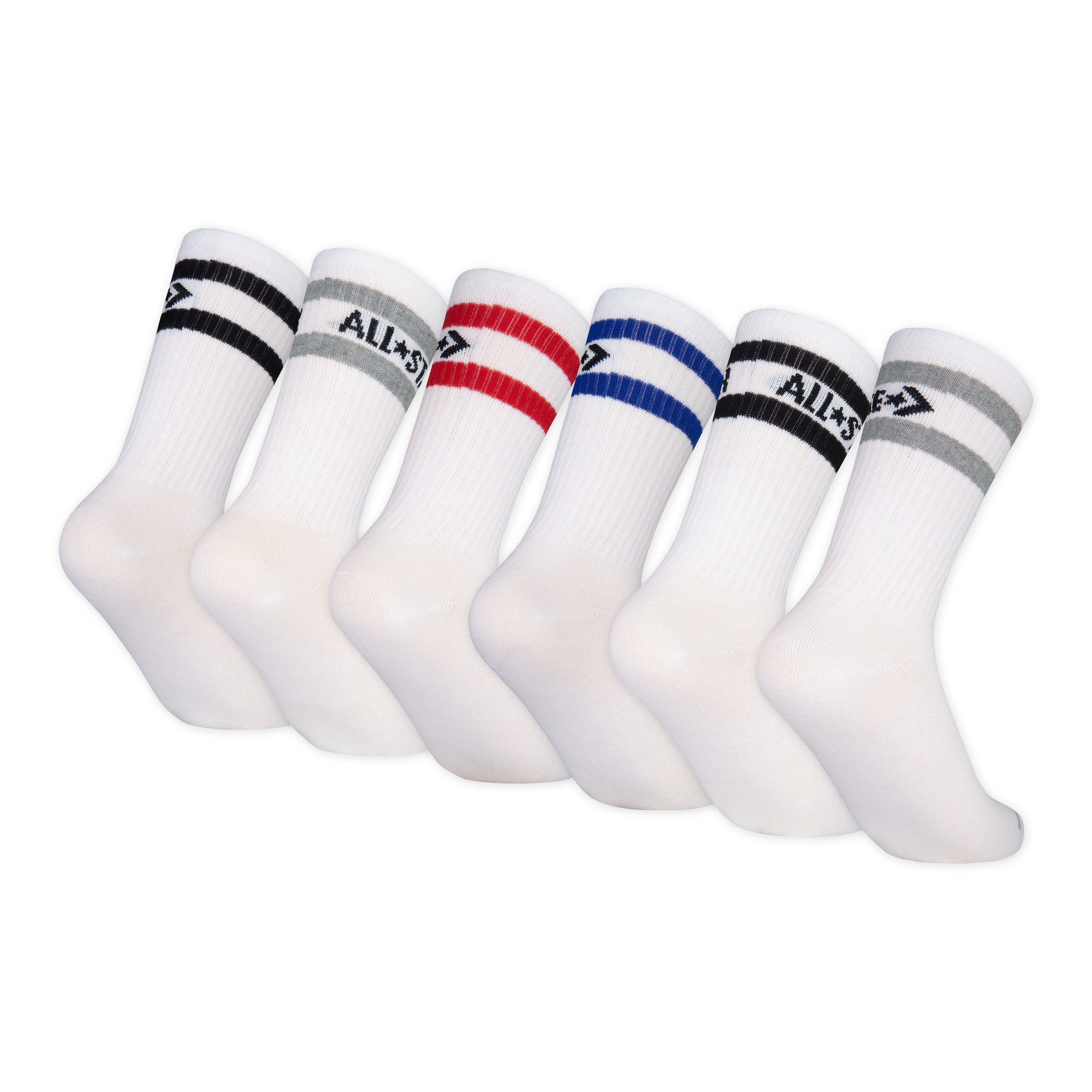 Converse Sportsocken WORDMARK CREW 6PK - für Kinder (6-Paar), Sportsocken  von CONVERSE