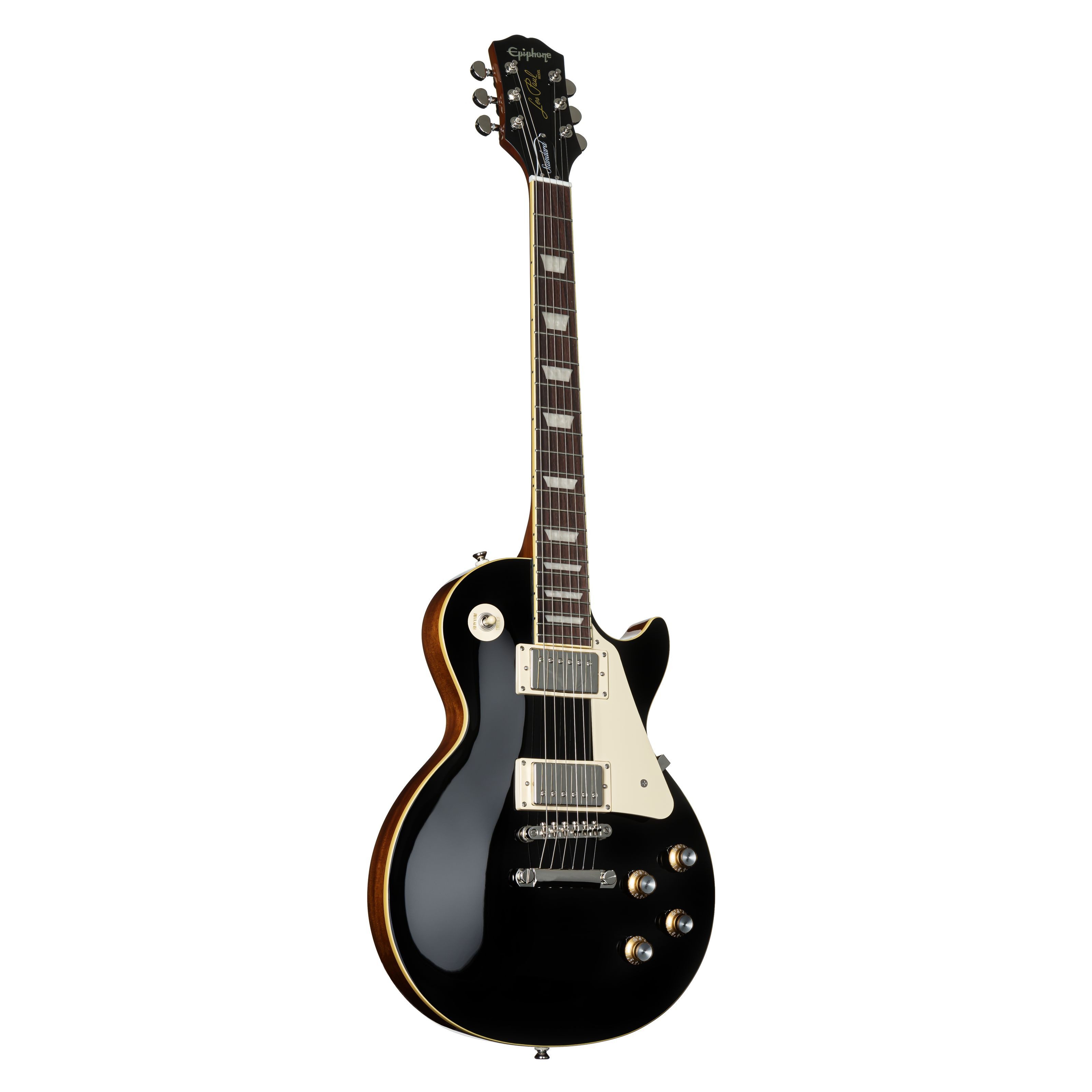 Epiphone E-Gitarre, E-Gitarren, Single Cut Modelle, Les Paul Standard 60s Ebony - Single Cut E-Gitarre